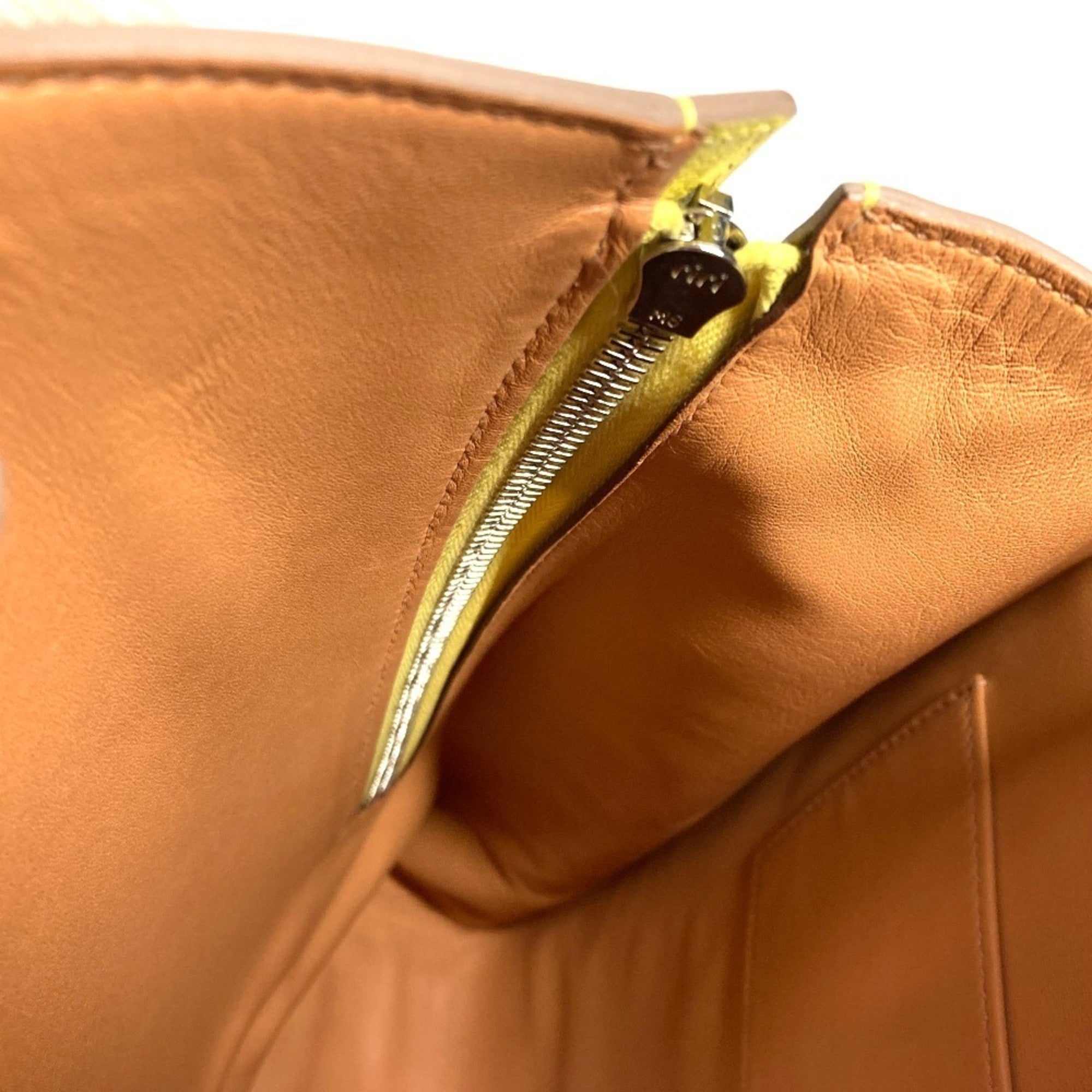 Hermes Yellow Leather Backpack (Pre-Owned)