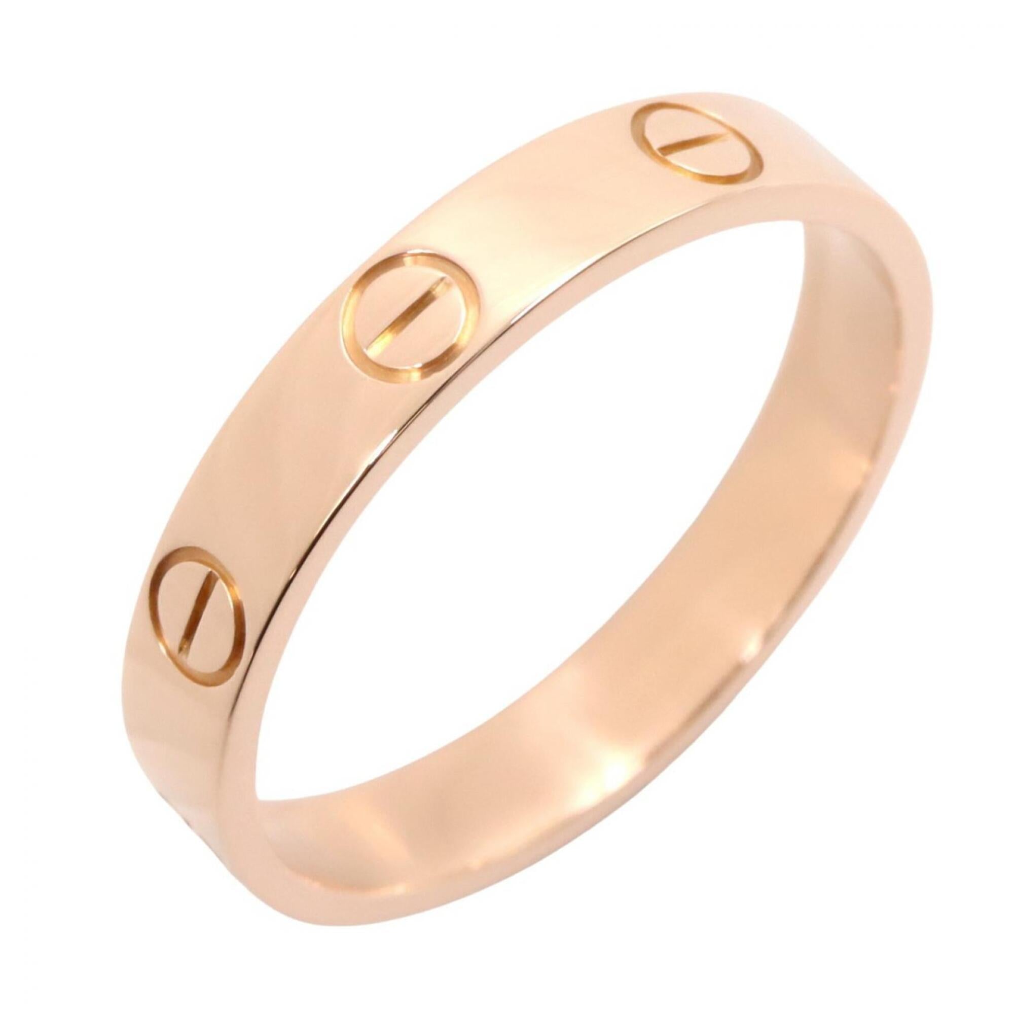 Cartier Gold Pink Gold (18K) Band Ring (Pre-Owned)