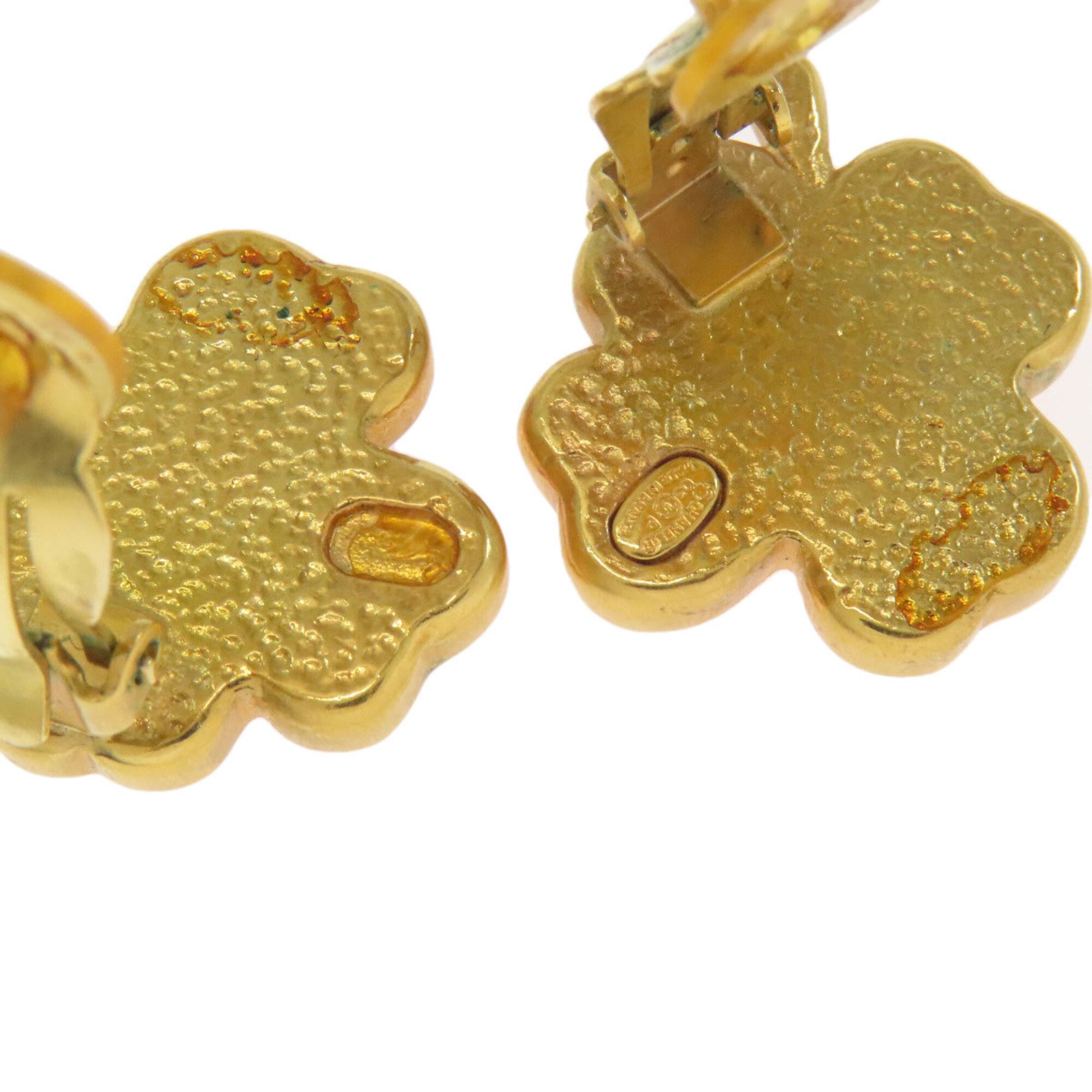 Chanel Gold Pink Metal Band Ring (Pre-Owned)