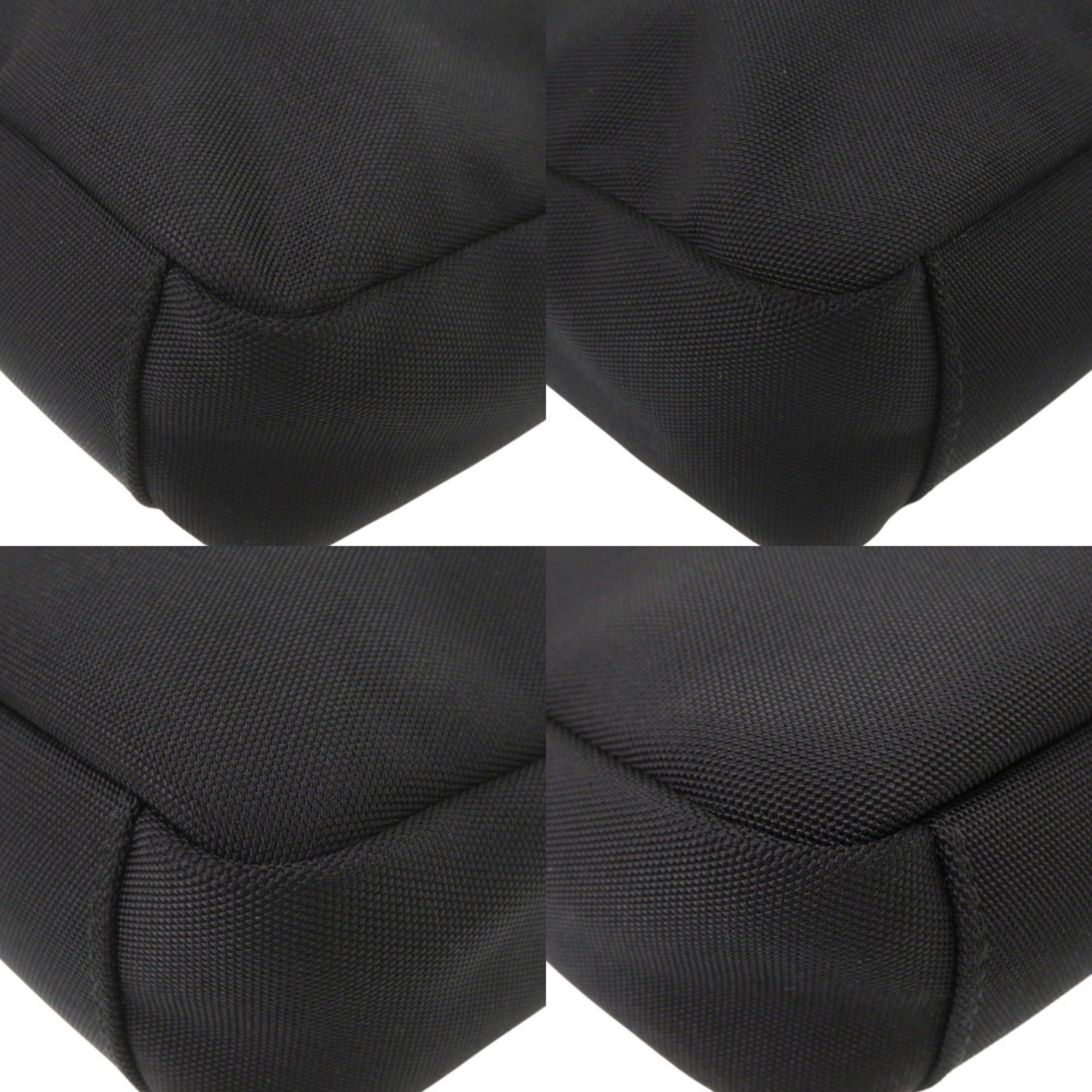 Gucci Black Nylon Canvas Shoulder Bag (Pre-Owned)