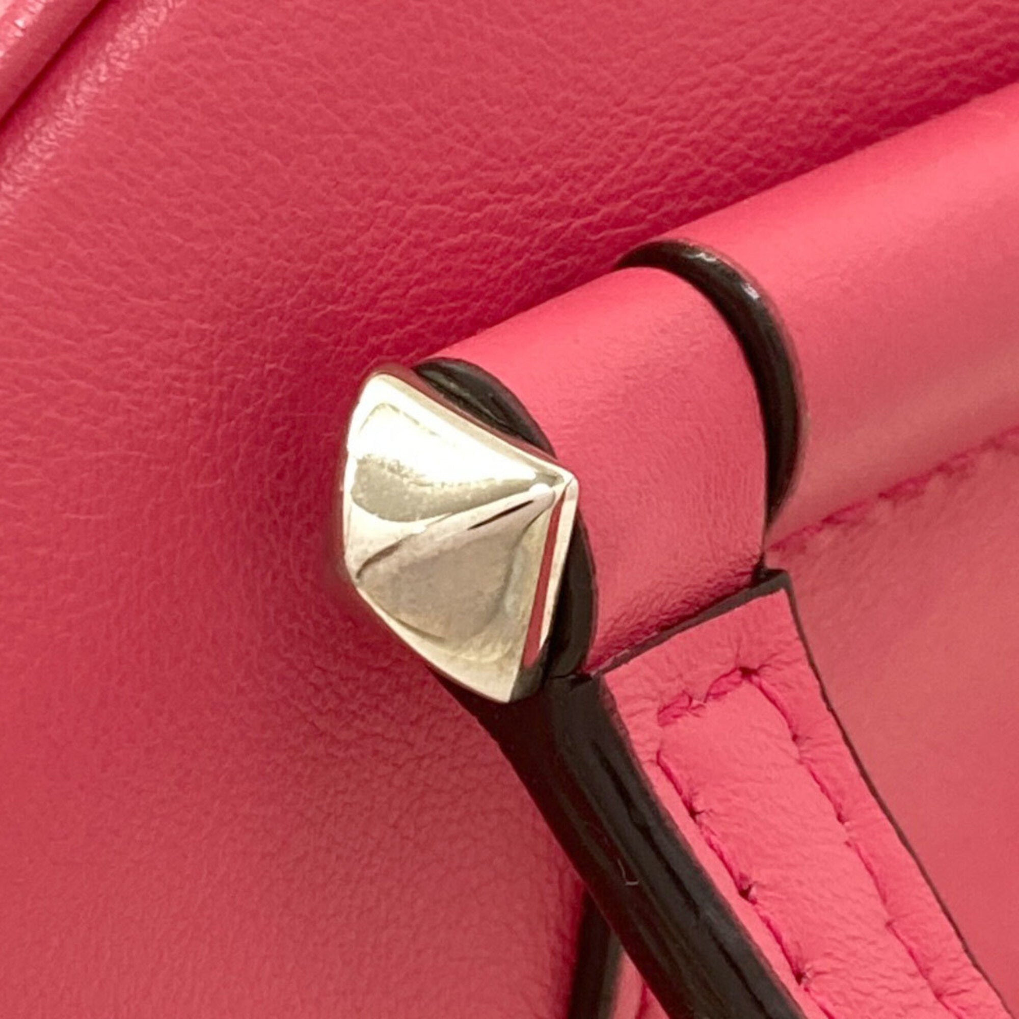 Jimmy Choo Pink Leather Handbag (Pre-Owned)