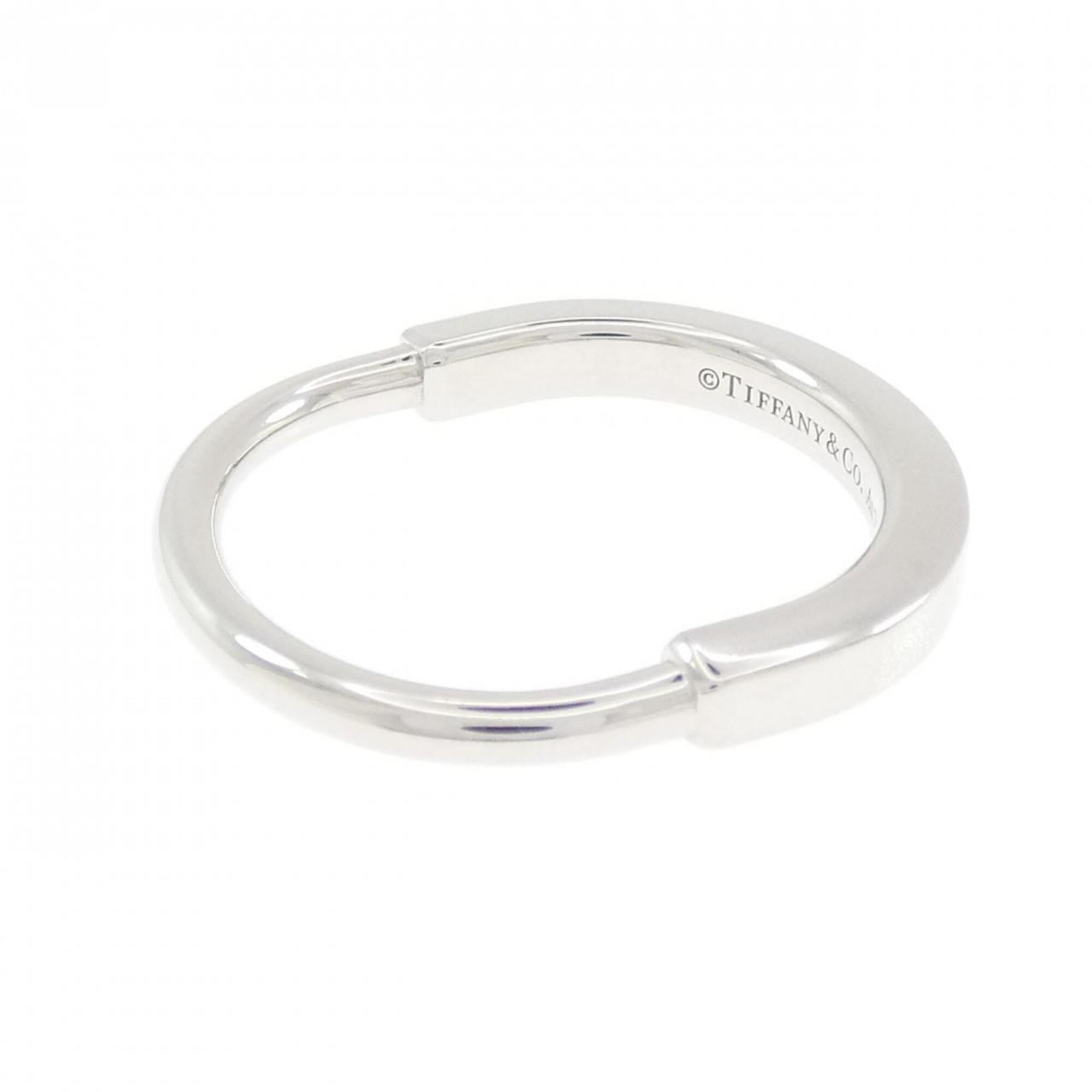 Tiffany White Gold (18K) Band Ring (Pre-Owned)