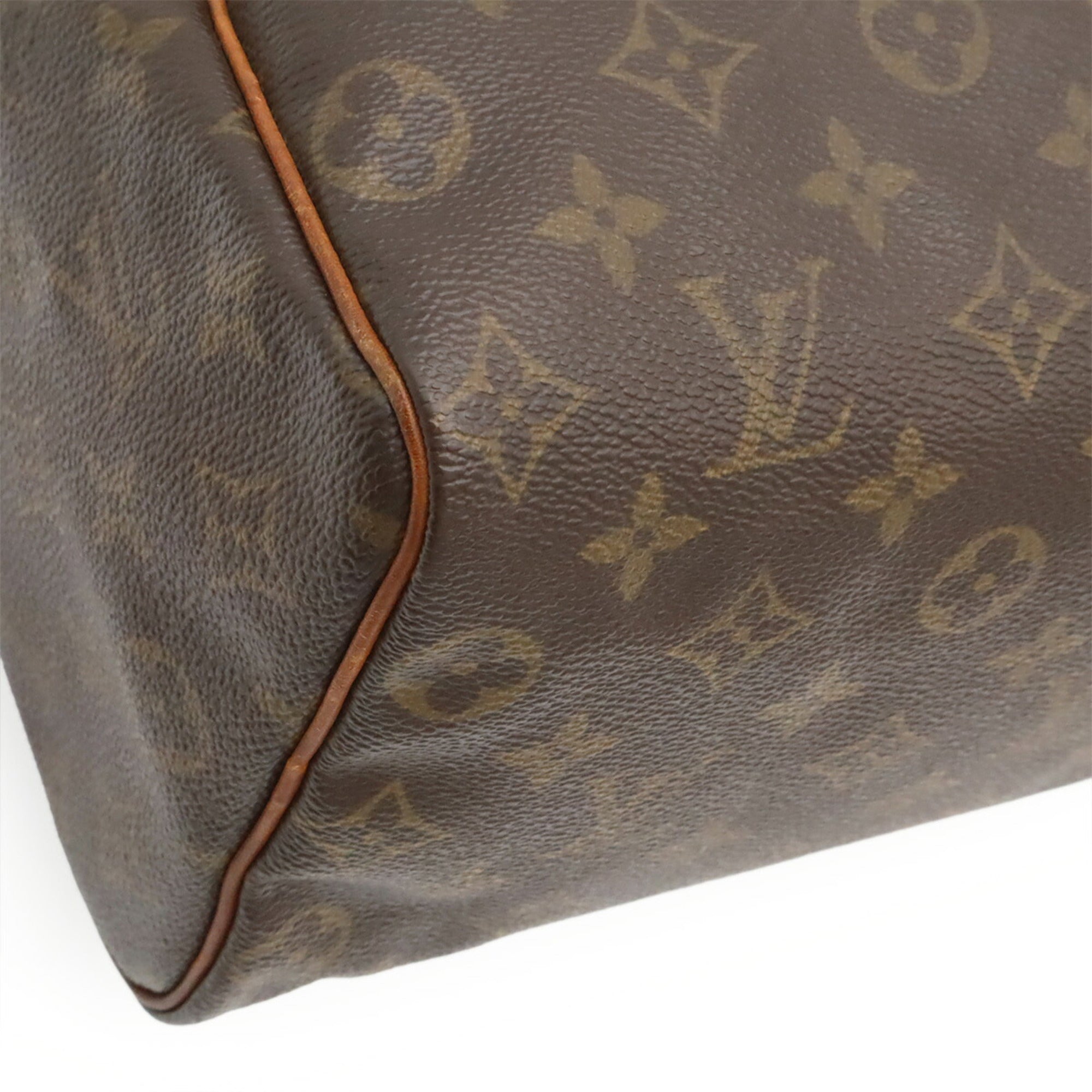 Louis Vuitton Brown Monogram Canvas Pvc Coated Canvas Handbag (Pre-Owned)