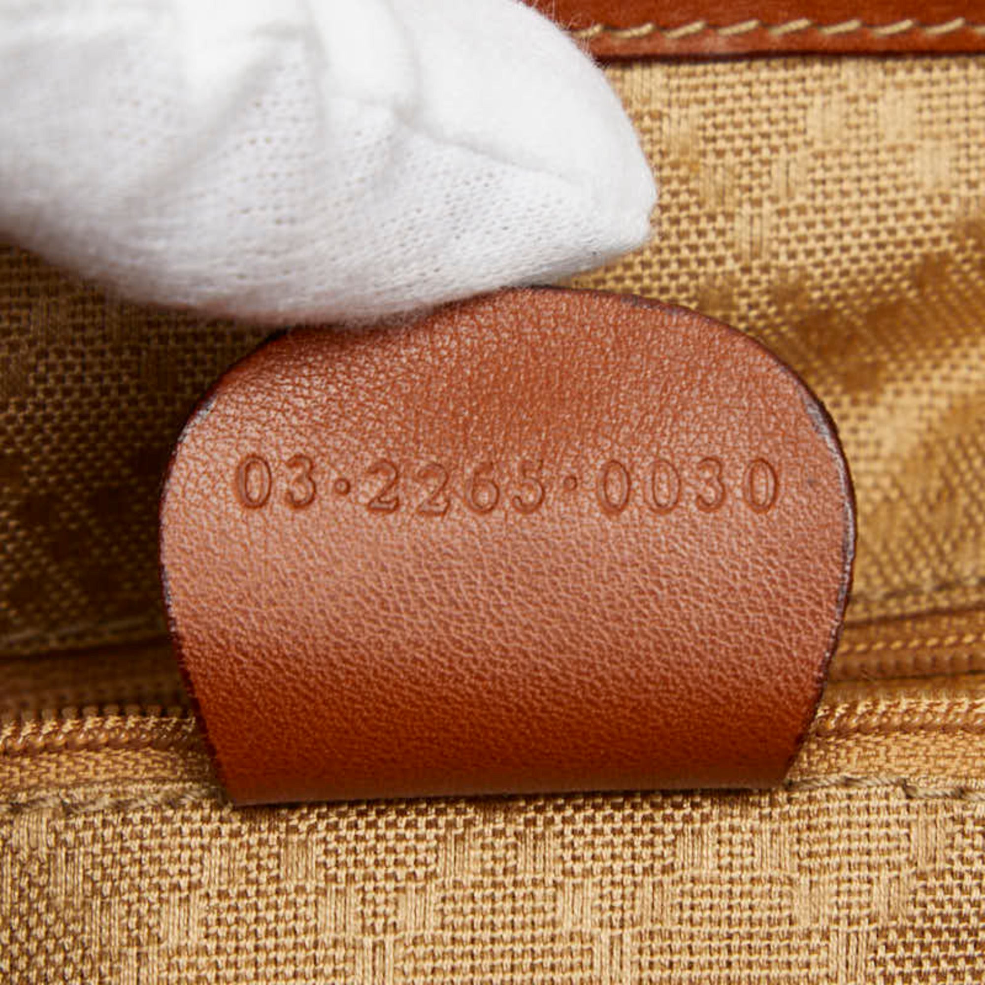 Gucci Bamboo Brown Bamboo Backpack (Pre-Owned)