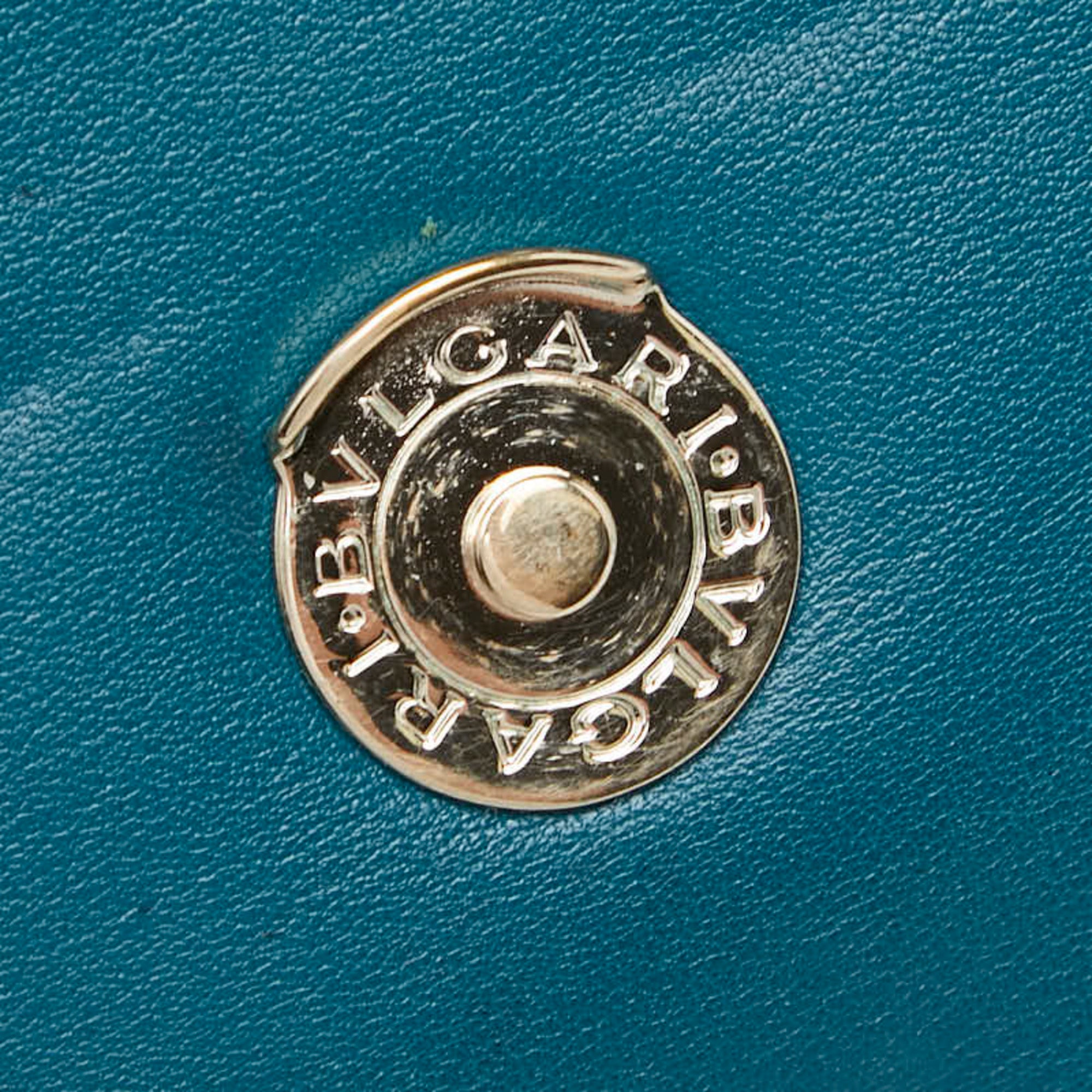 Bvlgari Green Leather Shoulder Bag (Pre-Owned)
