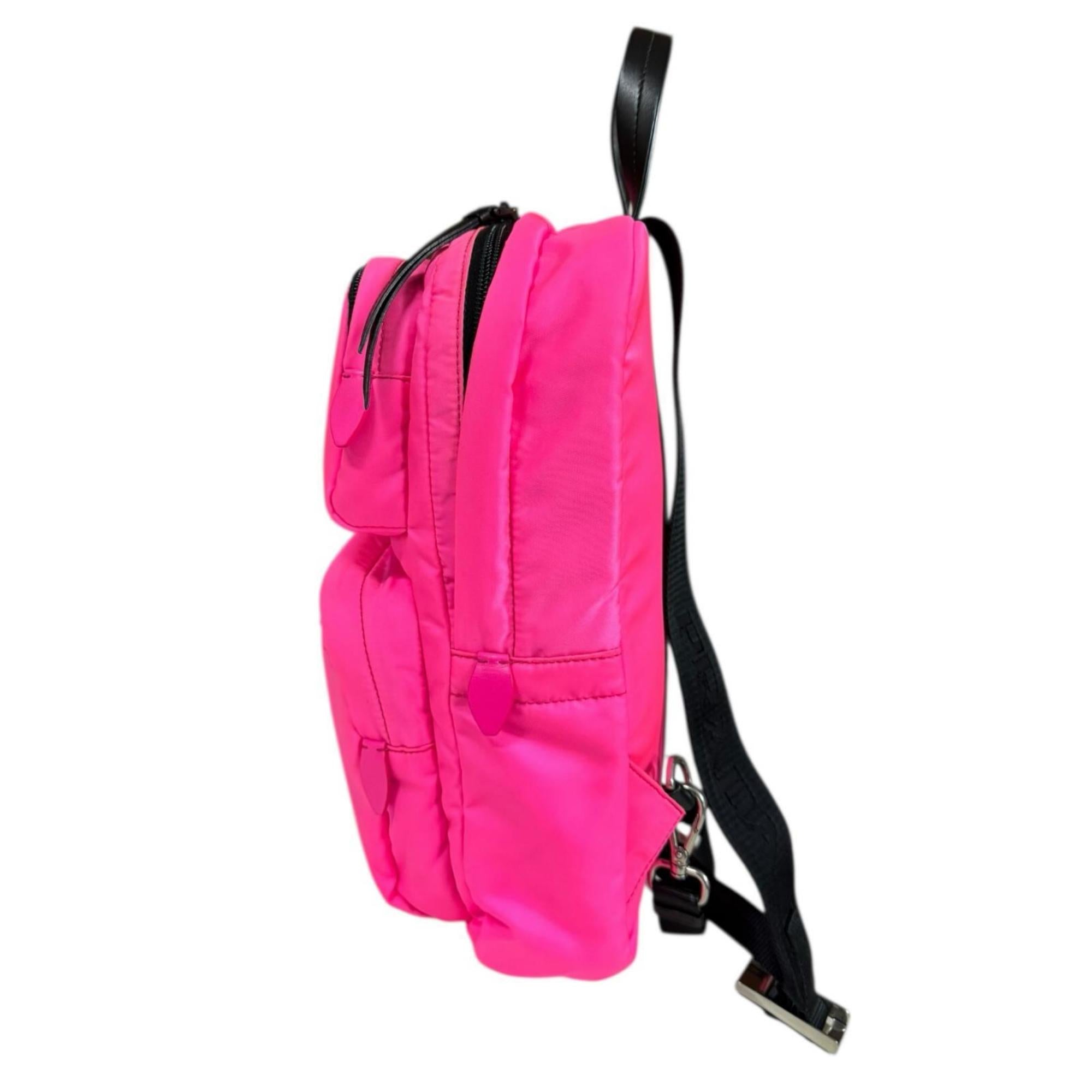Prada Pink Nylon Sling Bag (Pre-Owned)