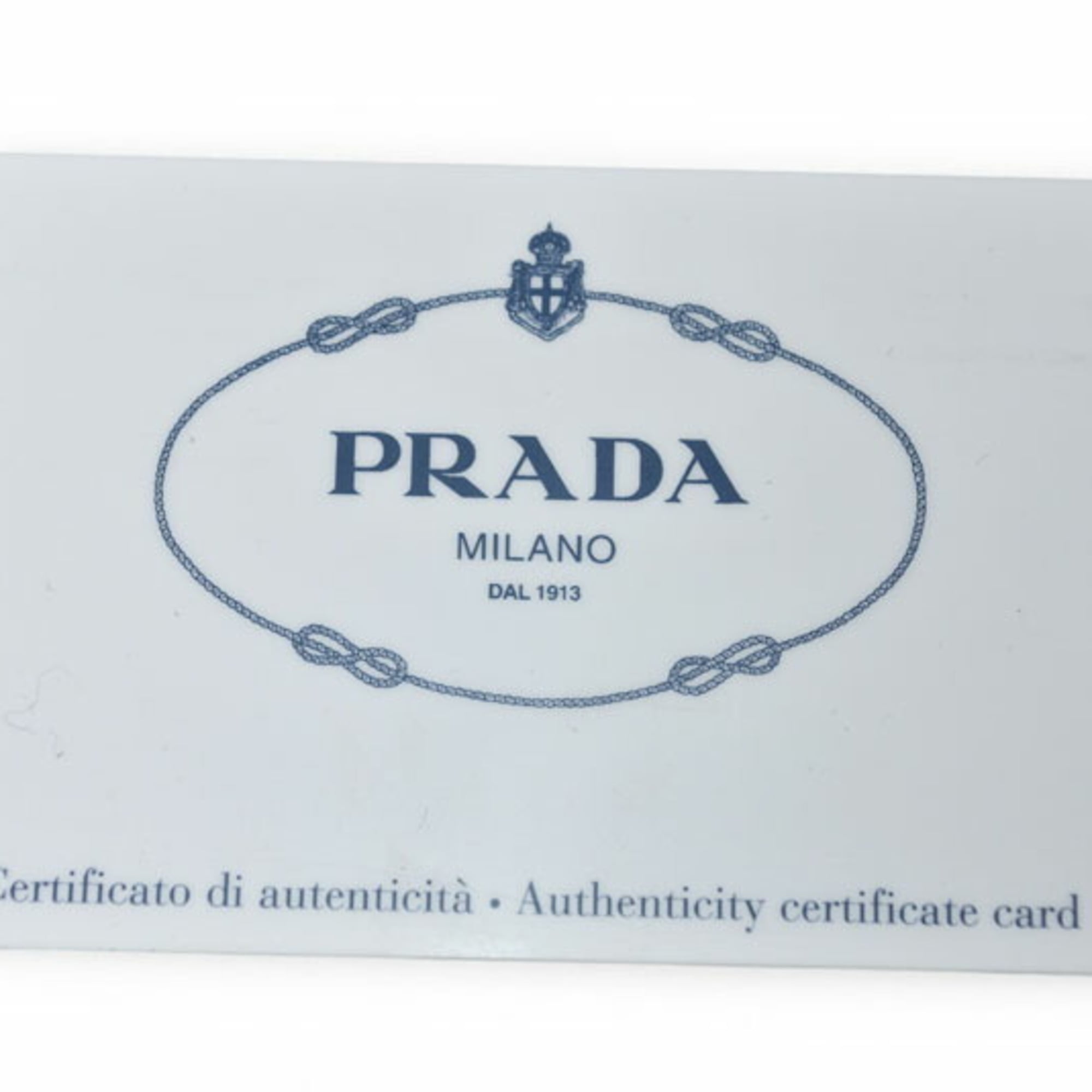 Prada Saffiano Black Leather Long Wallet (Bi-Fold) (Pre-Owned)