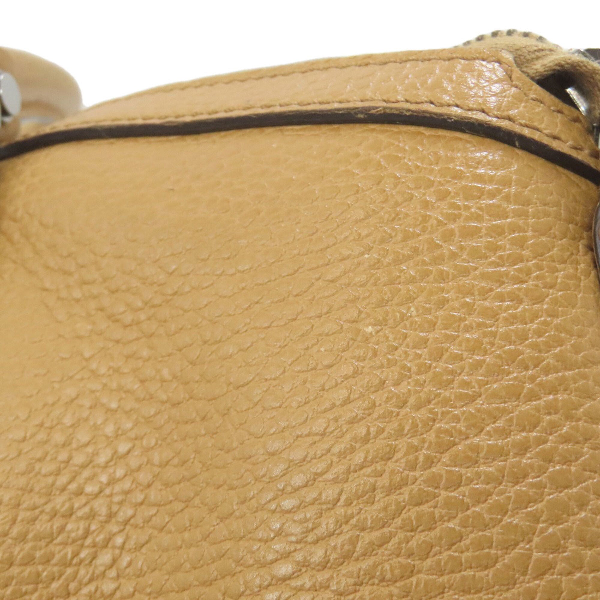 Gucci Beige Leather Tote Bag (Pre-Owned)