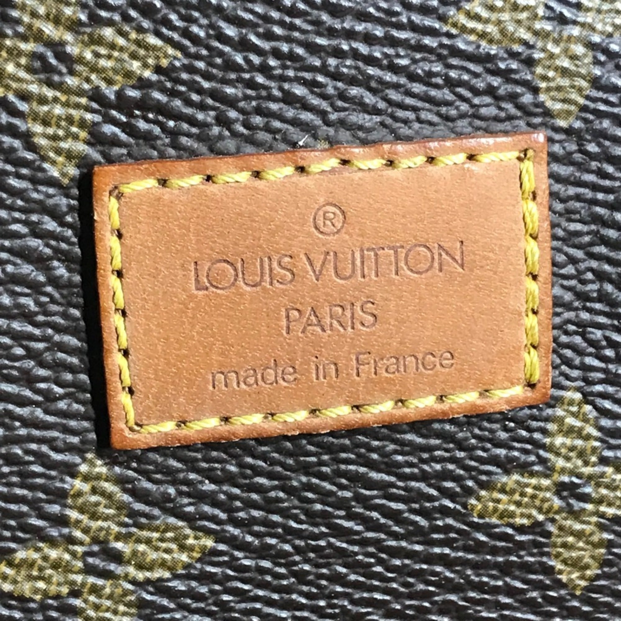 Louis Vuitton Brown Monogram Canvas Shoulder Bag (Pre-Owned)