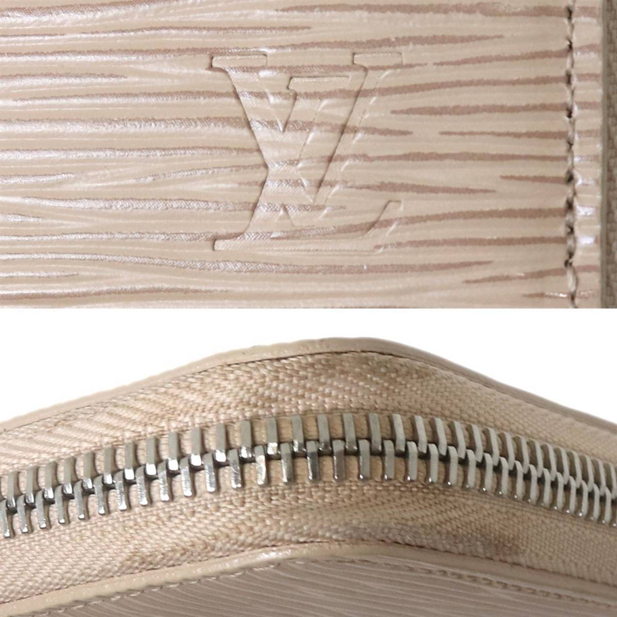Louis Vuitton Beige Pink Long Wallet (Bi-Fold) (Pre-Owned)