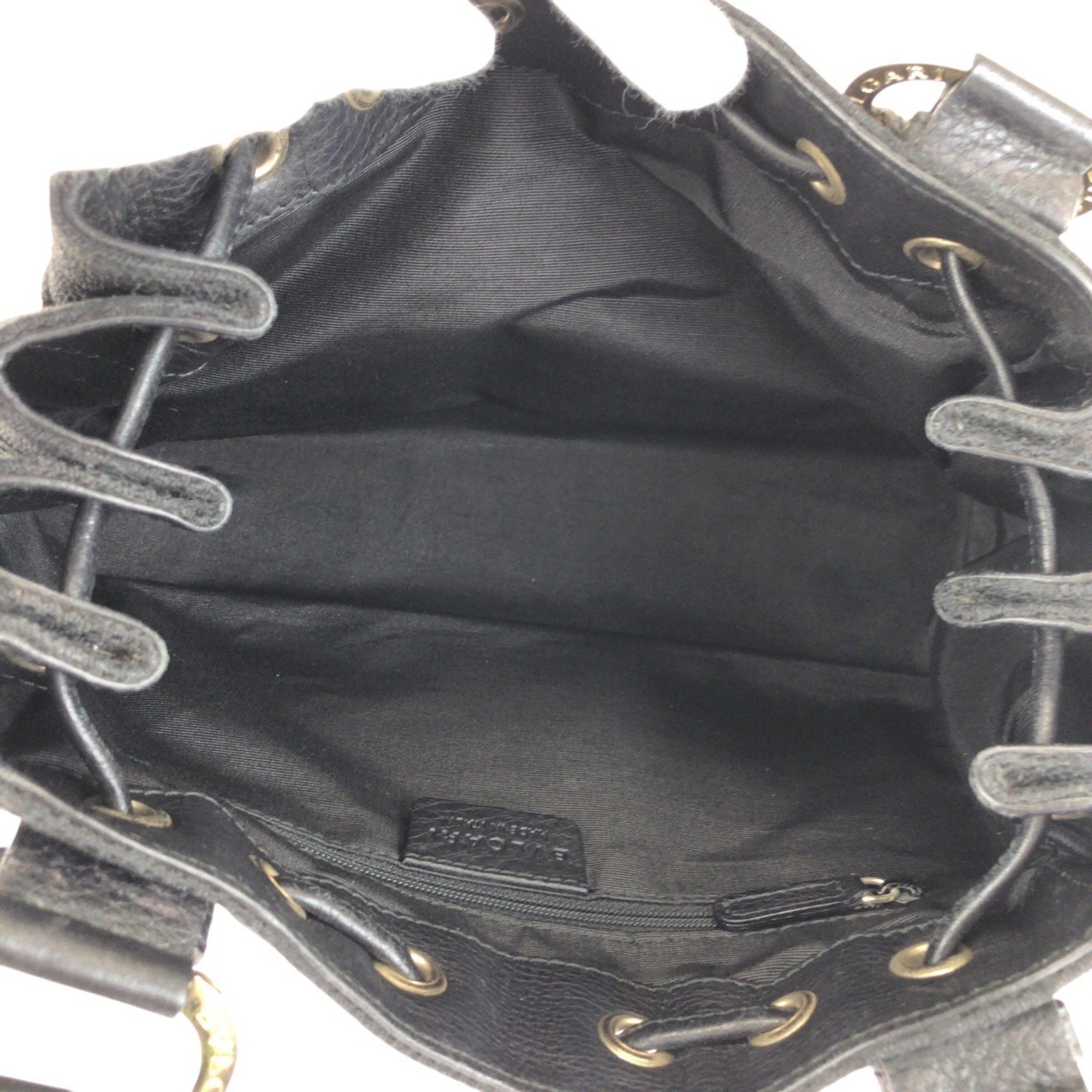 Bvlgari Black Canvas Handbag (Pre-Owned)