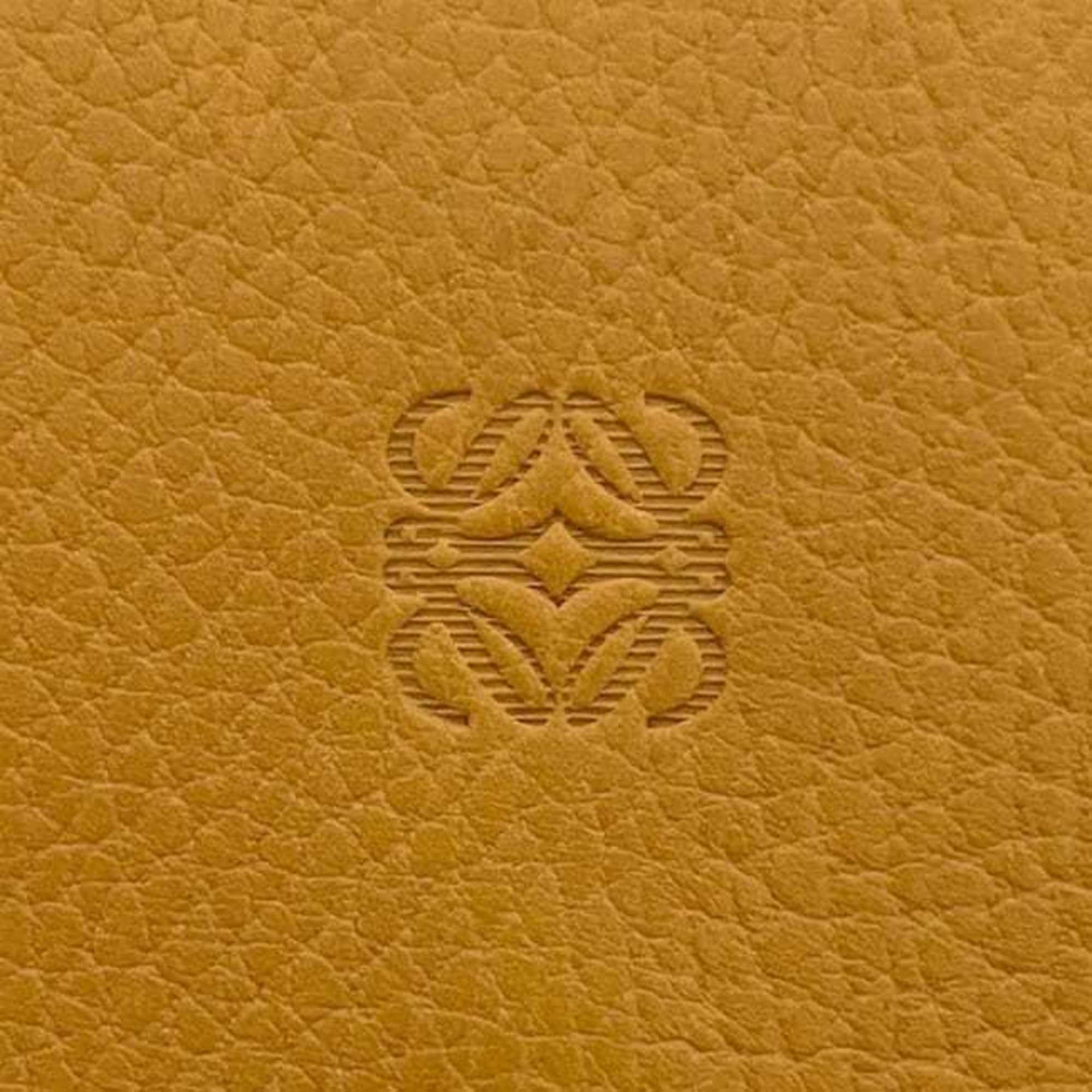 Loewe Brown Camel Leather Wallet (Bi-Fold) (Pre-Owned)