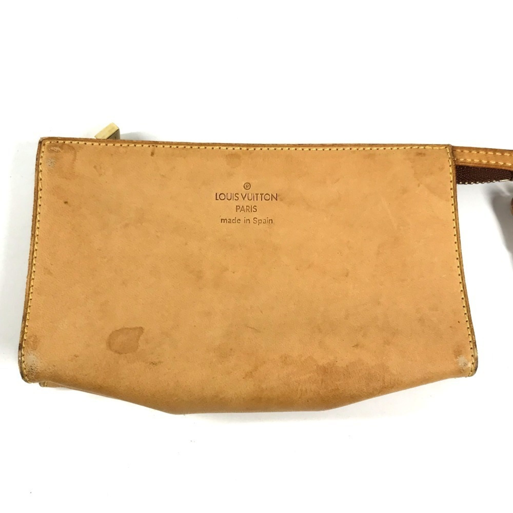 Louis Vuitton Brown Monogram Vinyl Monogram Handbag Pouch Shoulder Bag Tote Bag (Pre-Owned)