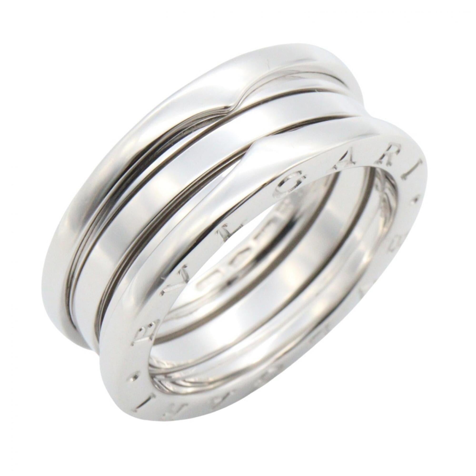 Bvlgari Silver White Gold (18K) Band Ring (Pre-Owned)