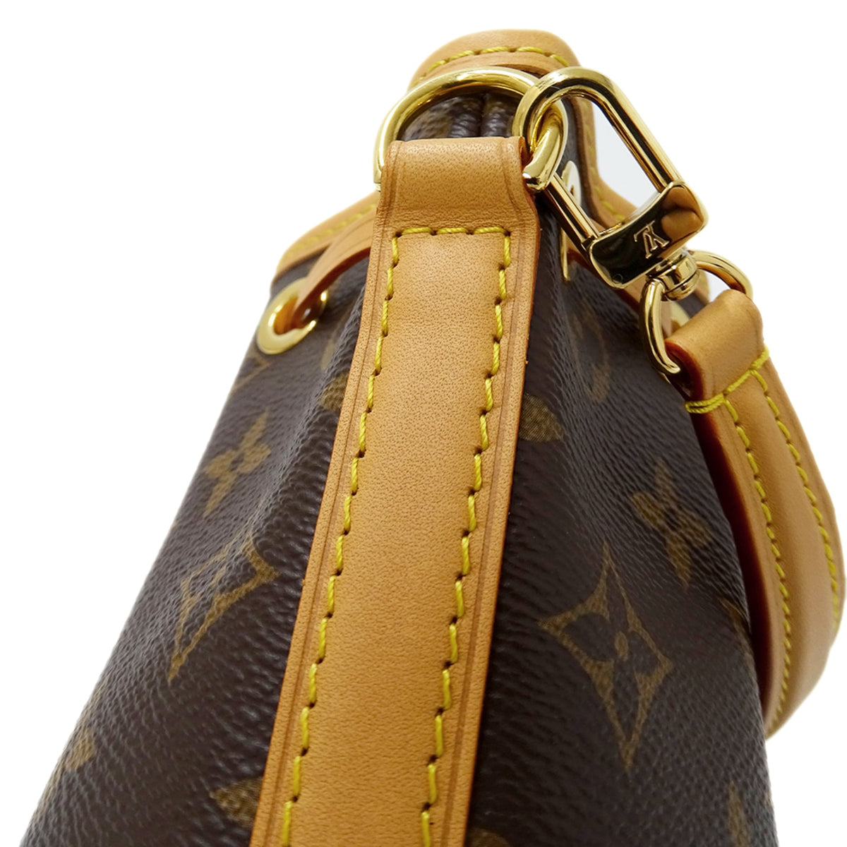 Louis Vuitton Brown Monogram Handbag Shoulder Bag (Pre-Owned)