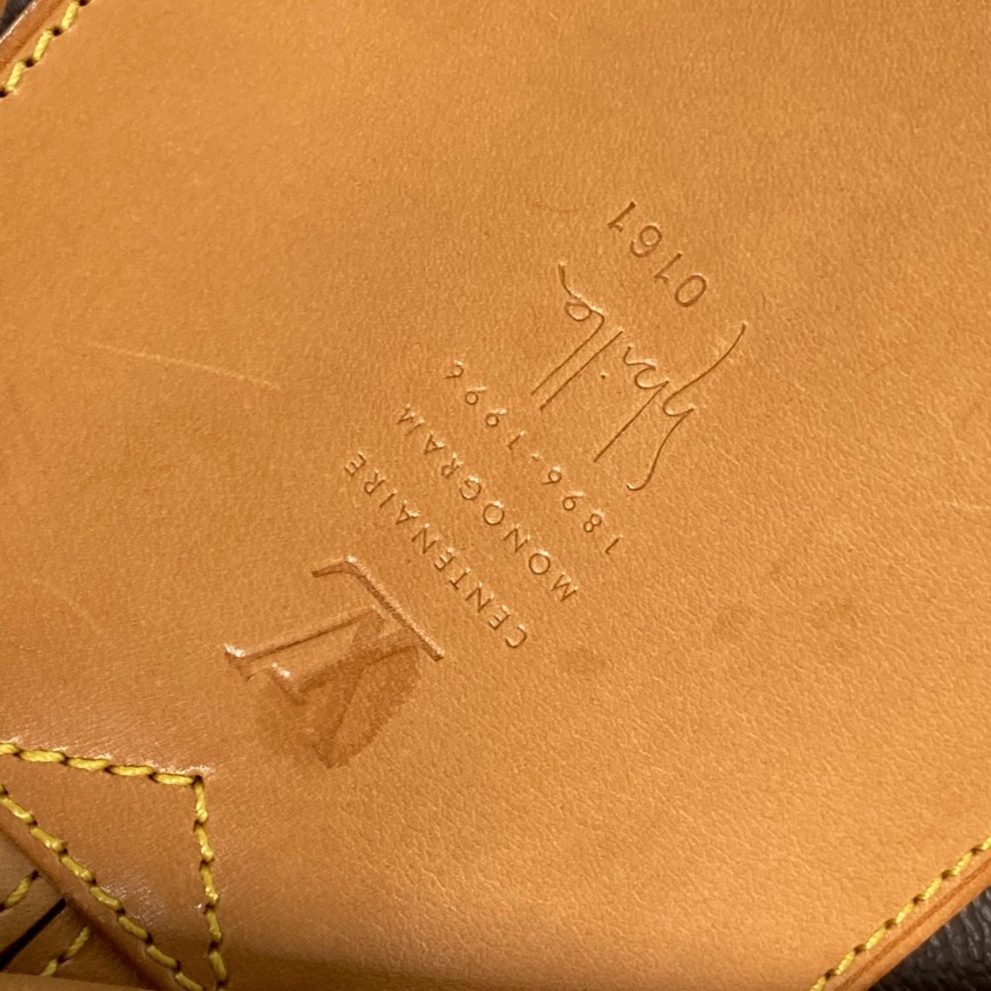 Louis Vuitton Brown Monogram Canvas Backpack (Pre-Owned)