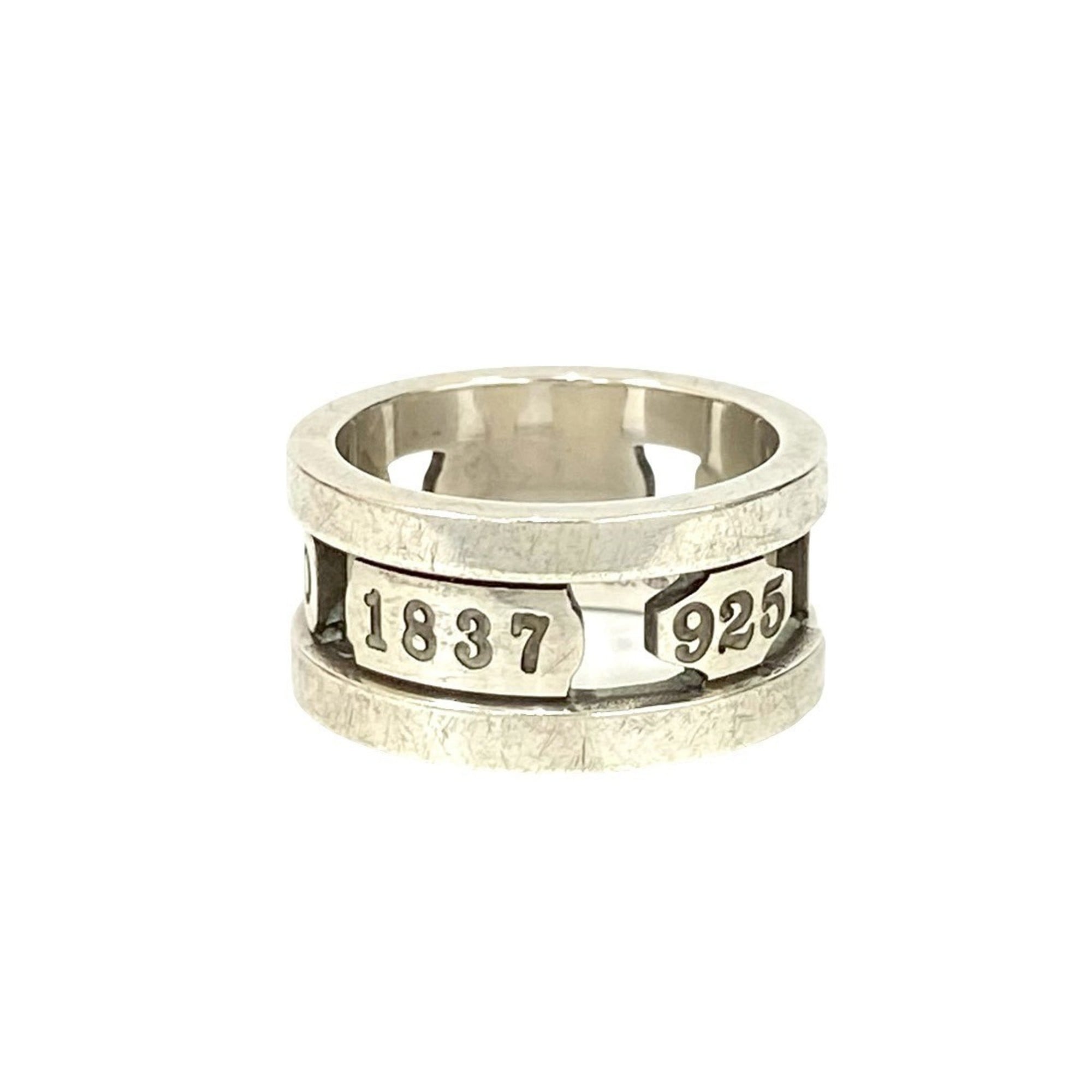 Tiffany Silver Silver 925 Band Ring (Pre-Owned)