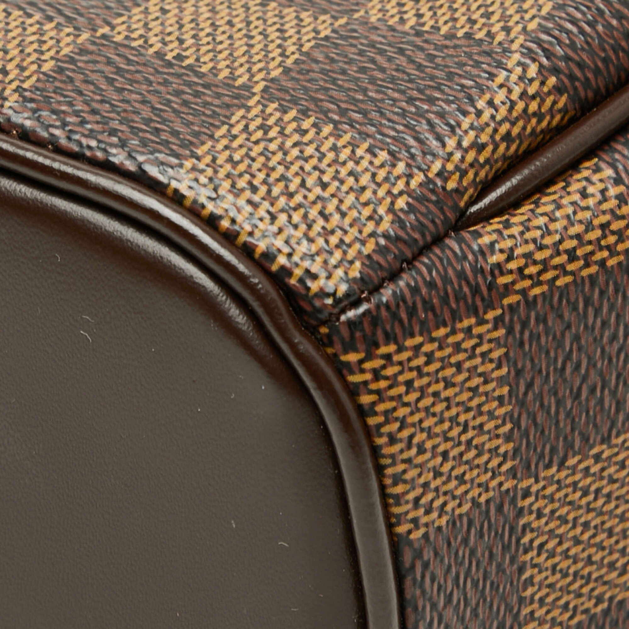 Louis Vuitton Brown Leather Handbag (Pre-Owned)