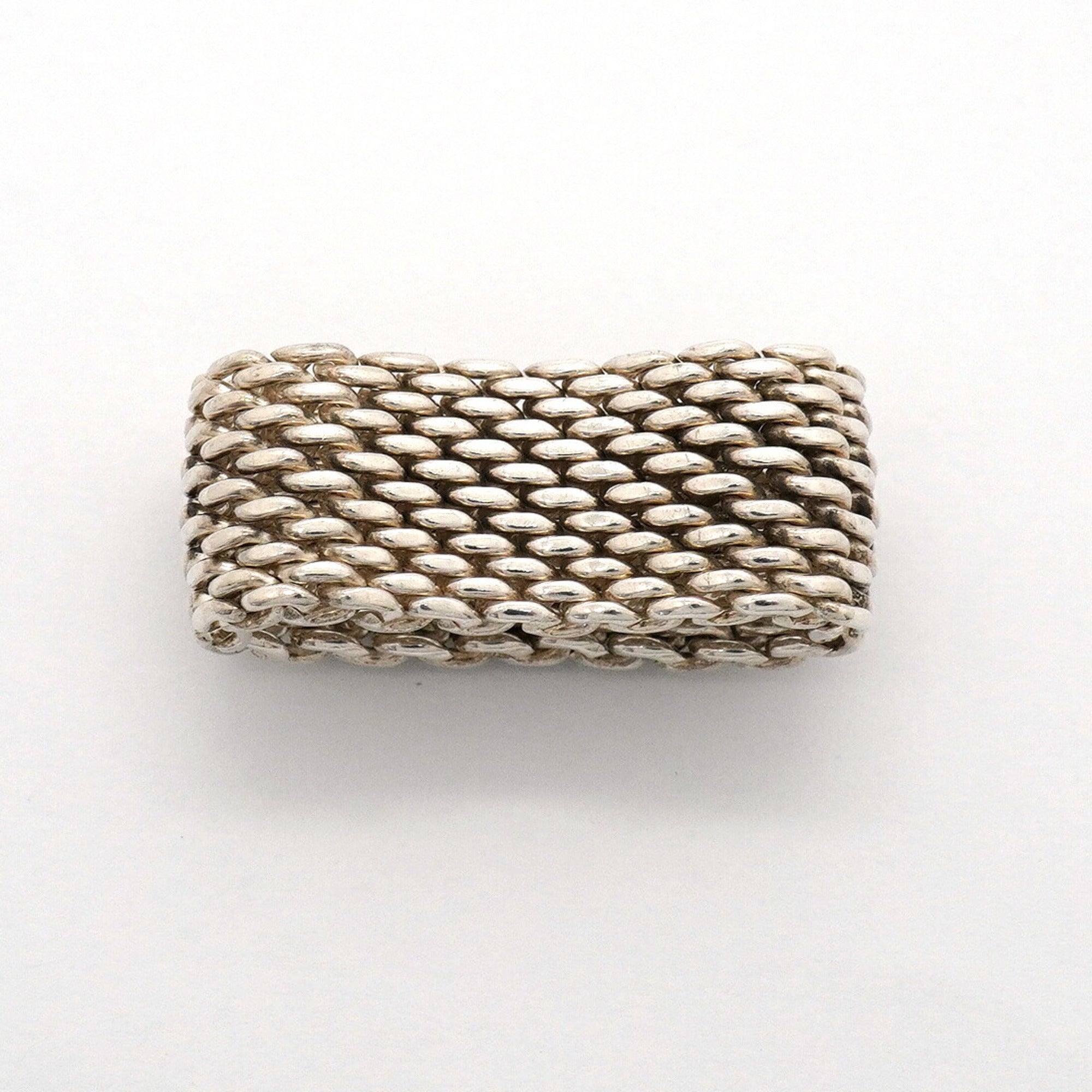 Tiffany Silver 925 Band Ring (Pre-Owned)