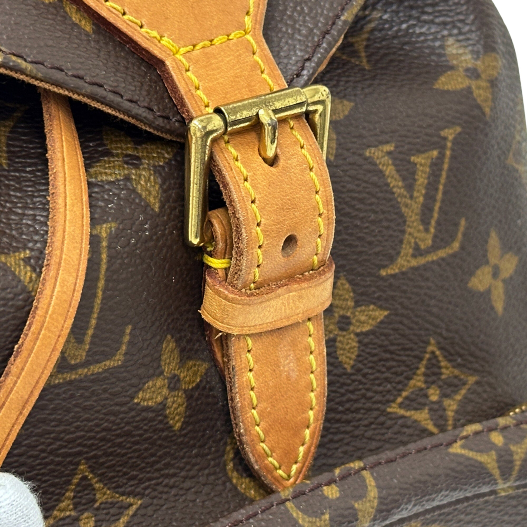 Louis Vuitton Brown Monogram Canvas Backpack (Pre-Owned)
