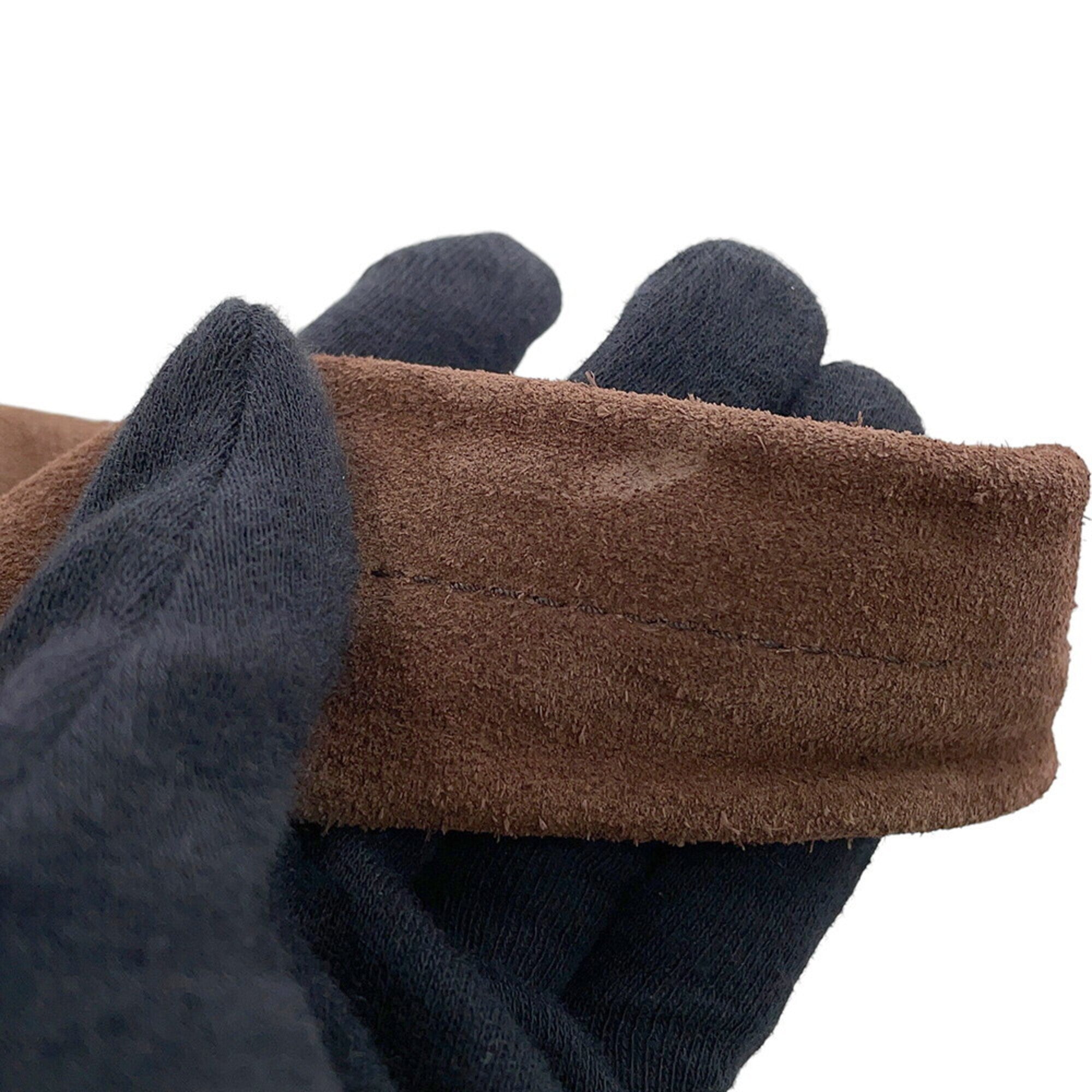 Prada Brown Suede Sling Bag (Pre-Owned)