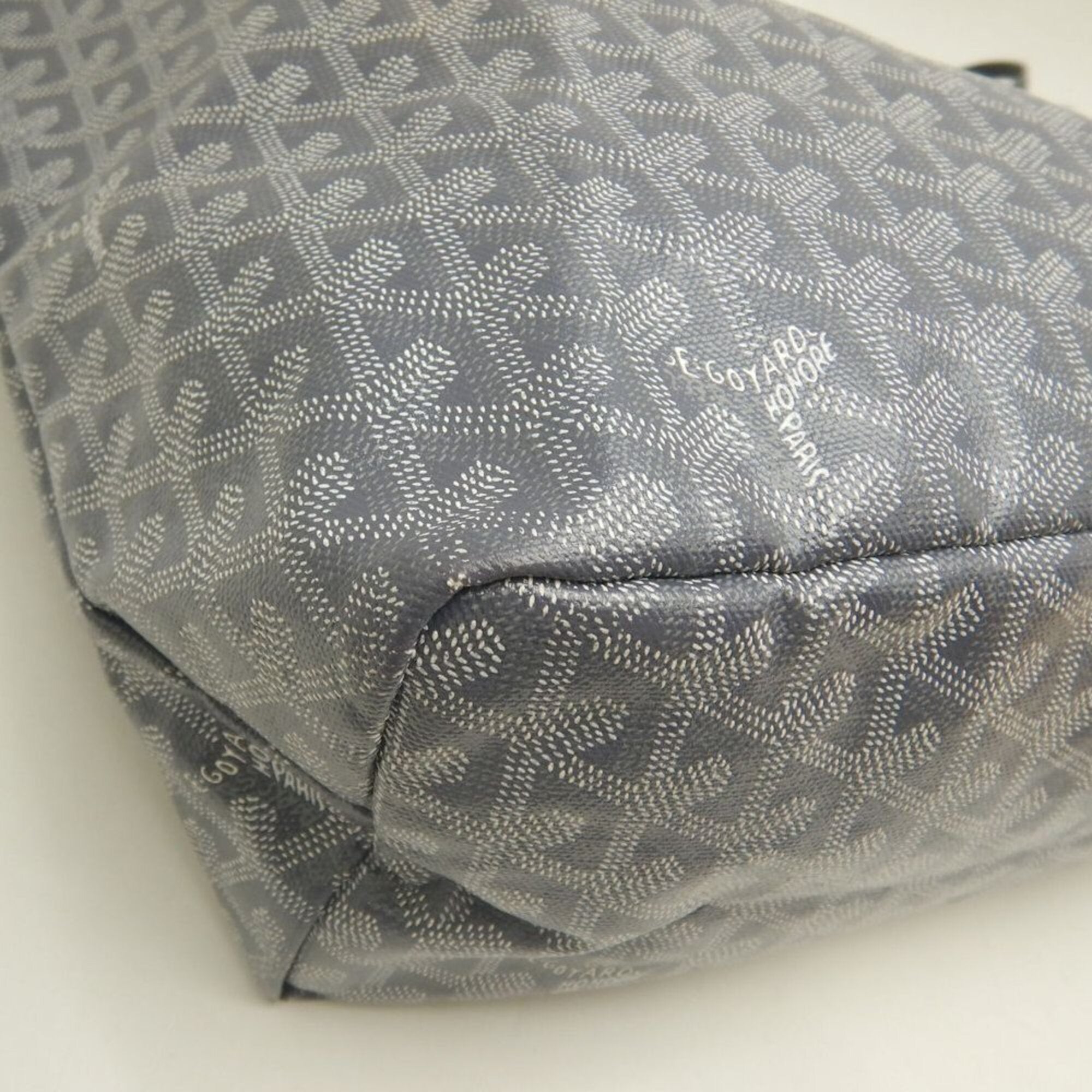 Goyard Gray Coated Canvas Tote Bag (Pre-Owned)
