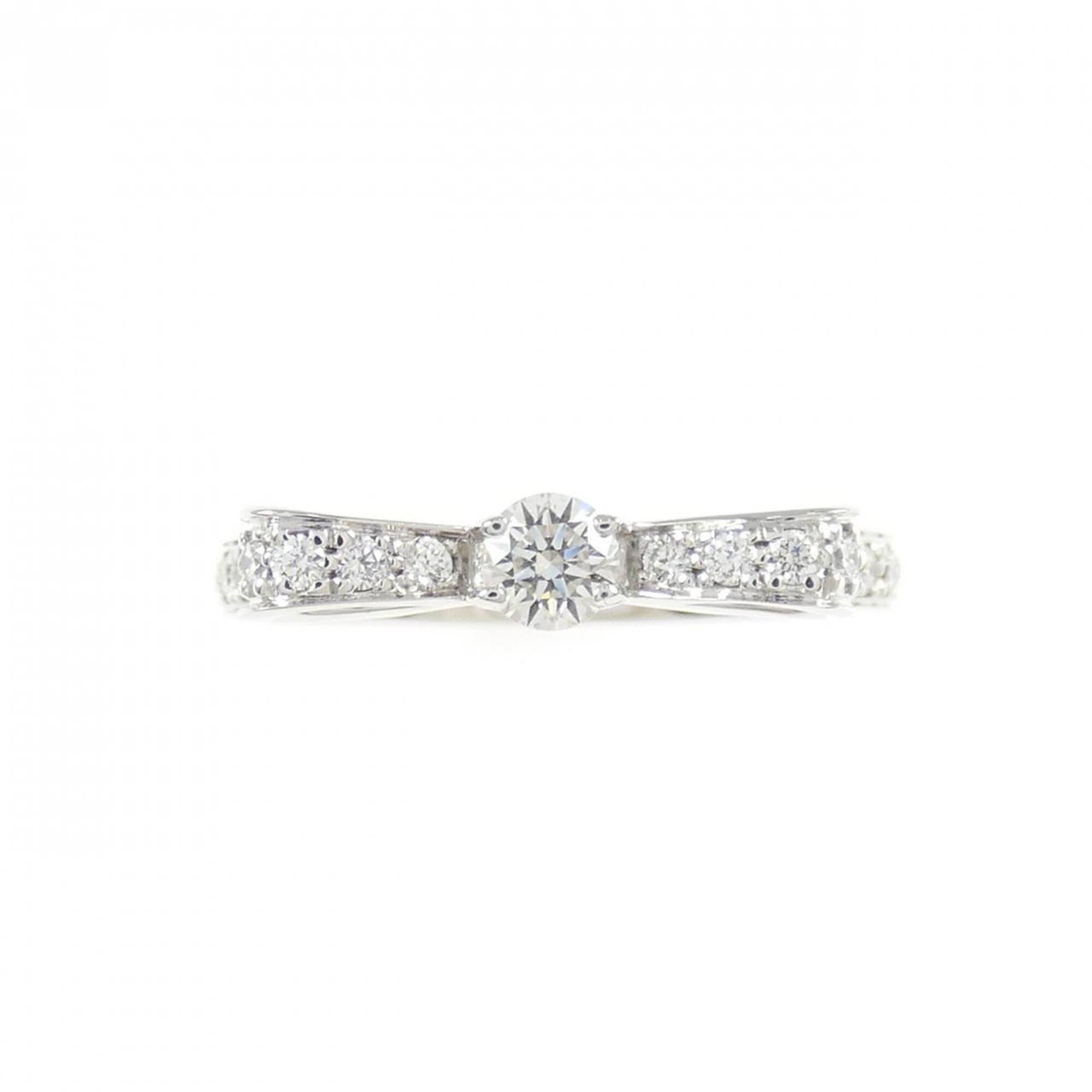 Chanel White Gold White Gold (18K) Band Ring (Pre-Owned)