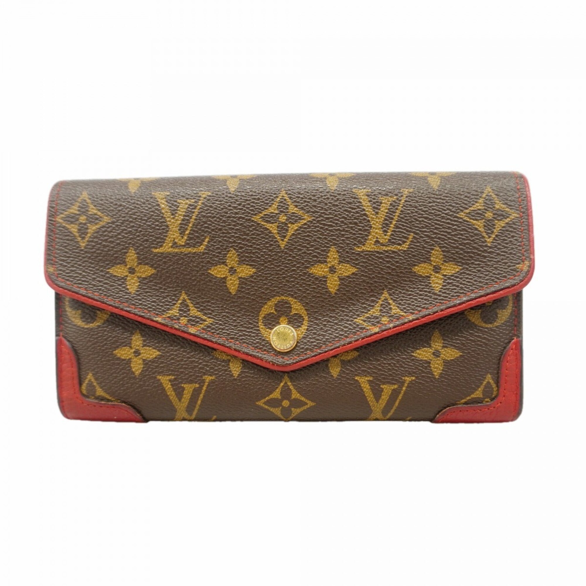 Louis Vuitton Cerise Long Wallet (Bi-Fold) (Pre-Owned)