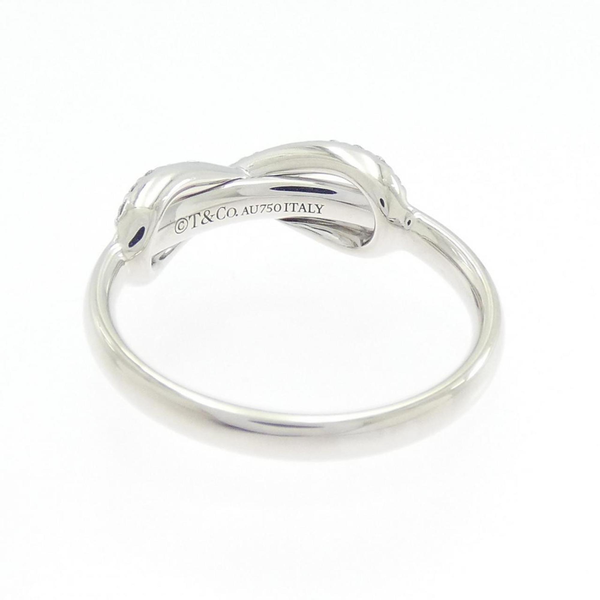 Tiffany White Gold (18K) Band Ring (Pre-Owned)