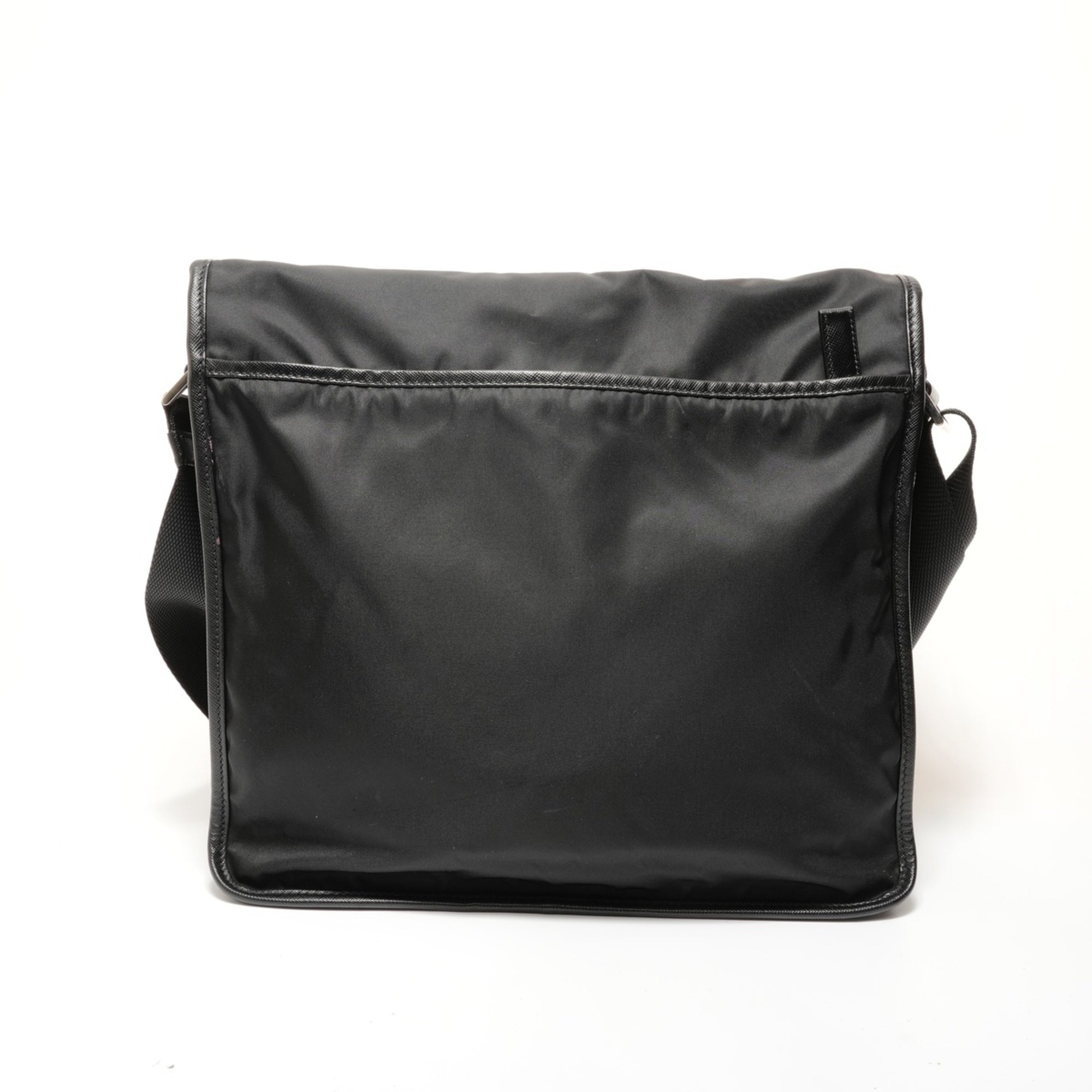 Prada Black Nylon Shoulder Bag (Pre-Owned)