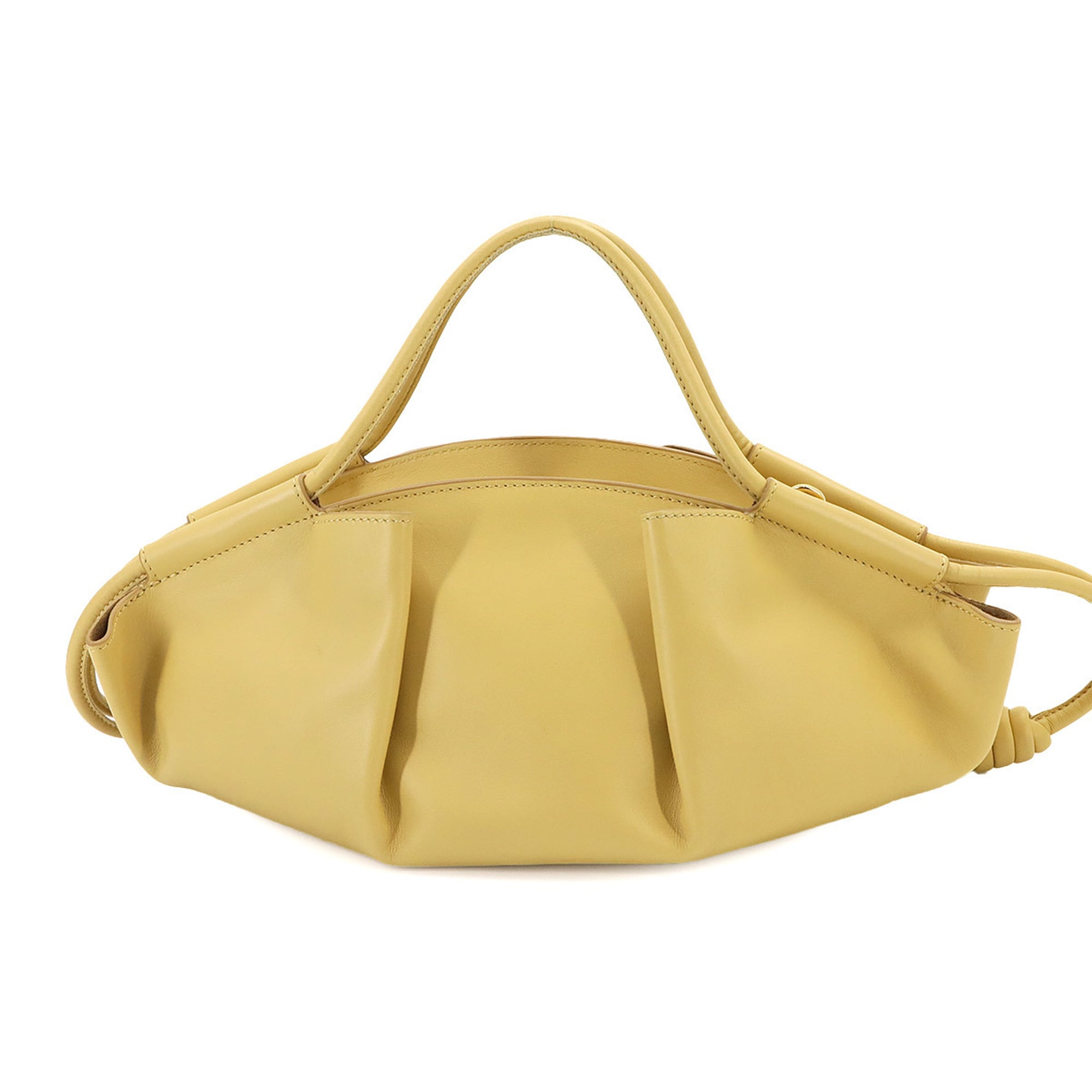 Loewe Yellow Leather Handbag (Pre-Owned)
