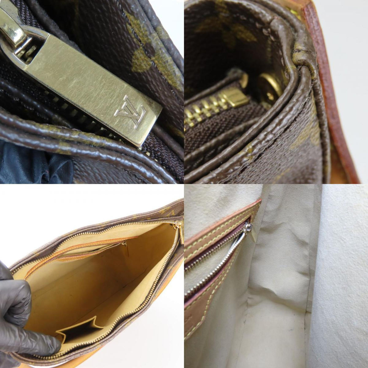 Louis Vuitton Monogram Brown Monogram Leather Shoulder Bag (Pre-Owned)