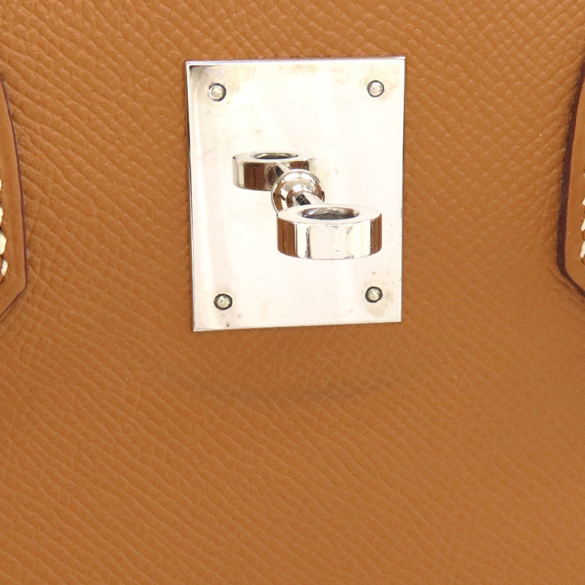 Hermes Gold Epsom Leather Handbag (Pre-Owned)