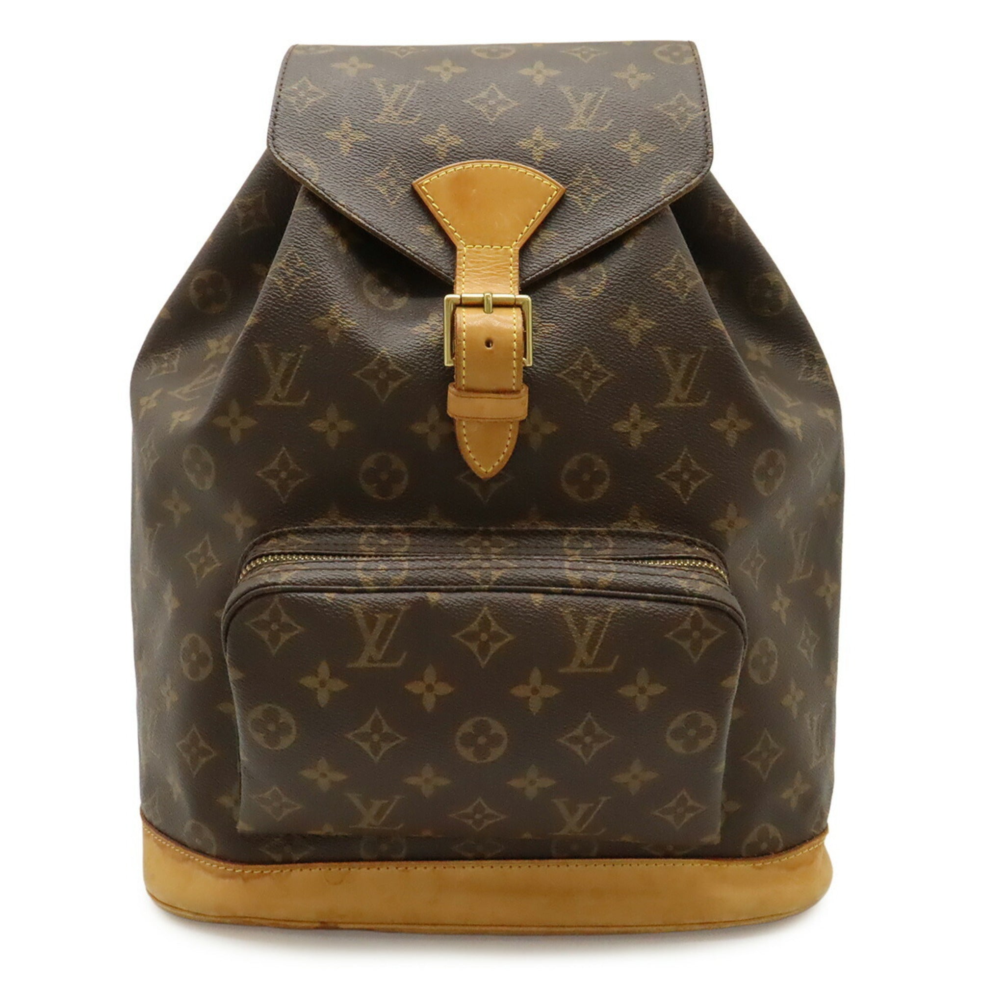 Louis Vuitton Monogram Brown Monogram Backpack Shoulder Bag (Pre-Owned)