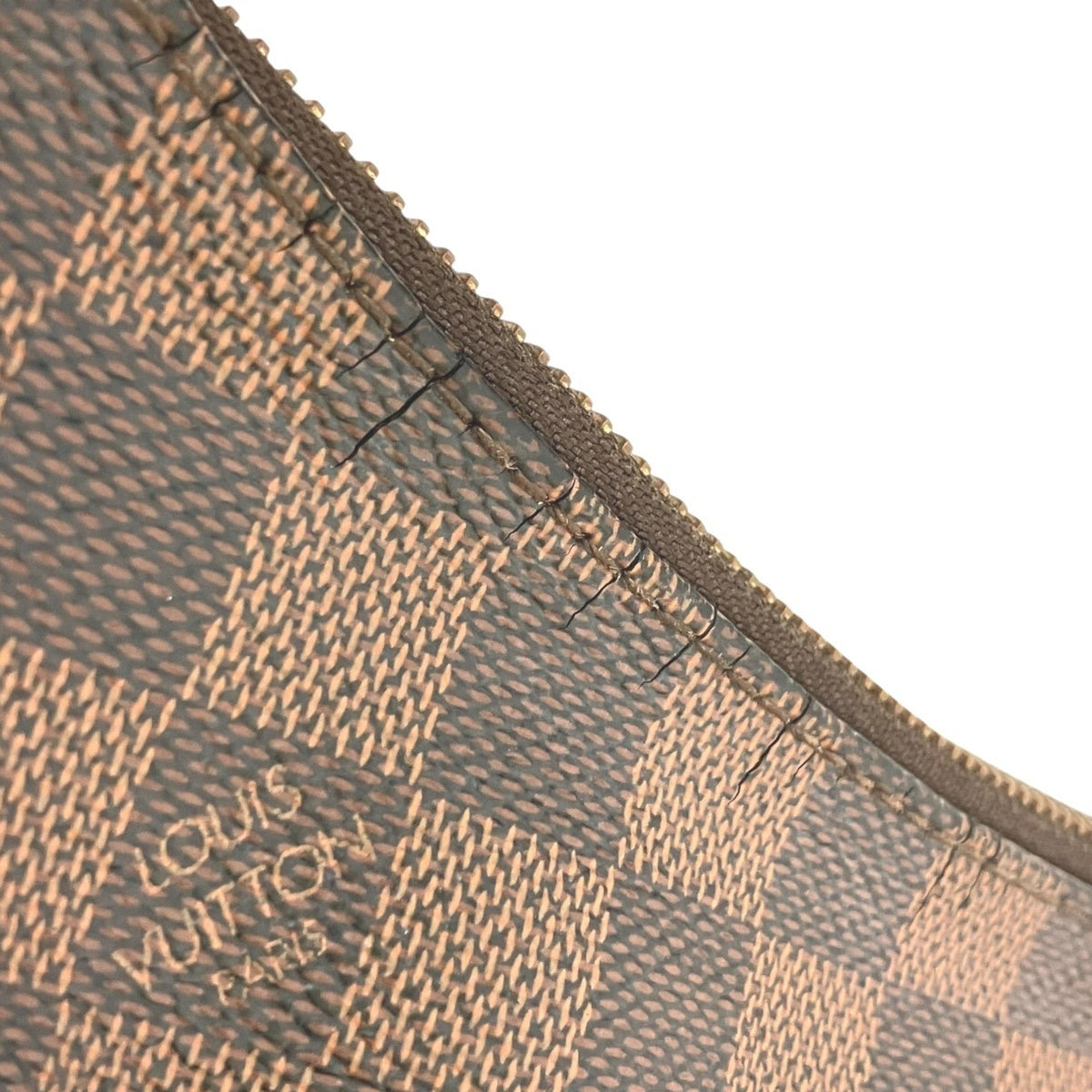 Louis Vuitton Damier Brown Pvc Leather Shoulder Bag (Pre-Owned)