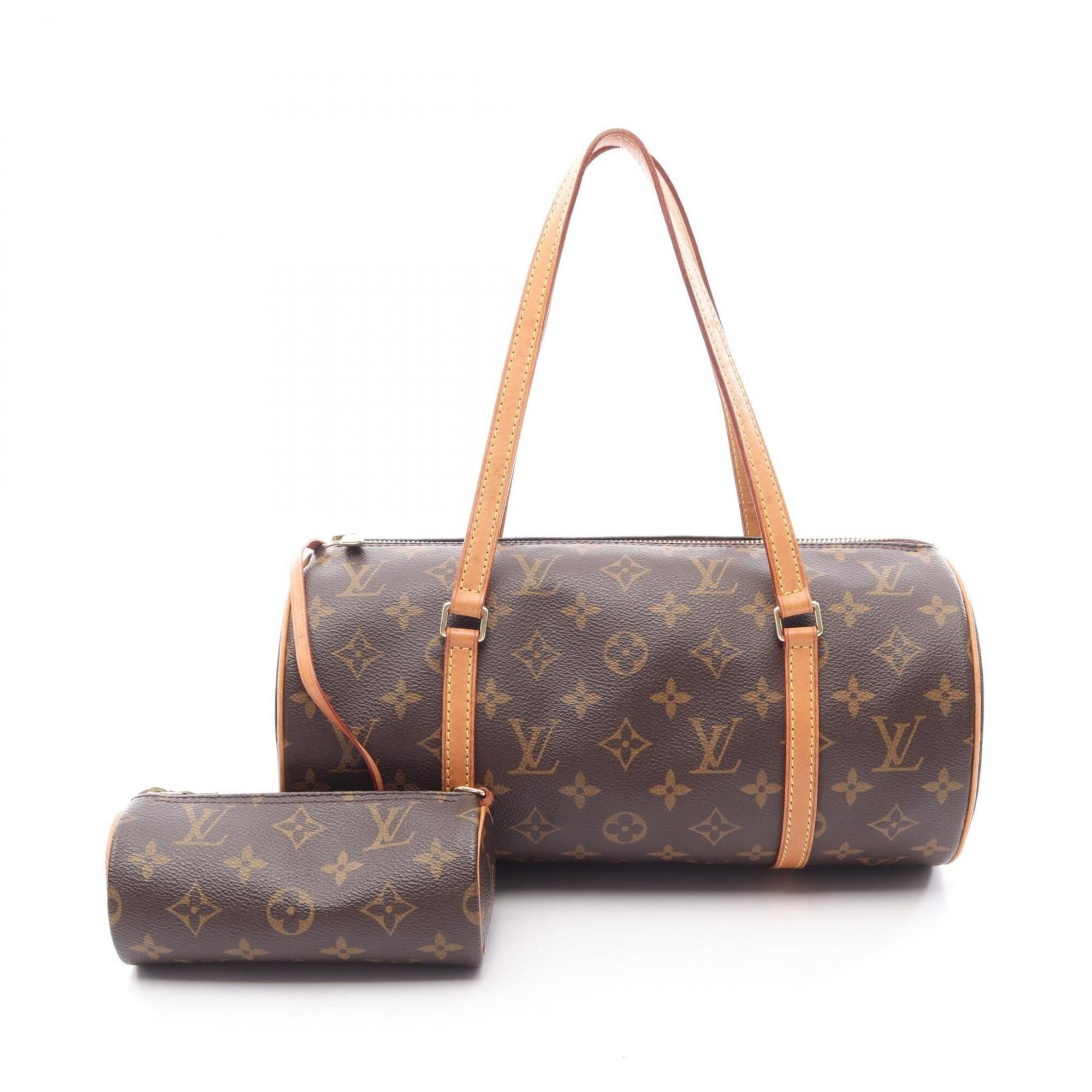 Louis Vuitton Brown Monogram Monogram Handbag Pouch (Pre-Owned)