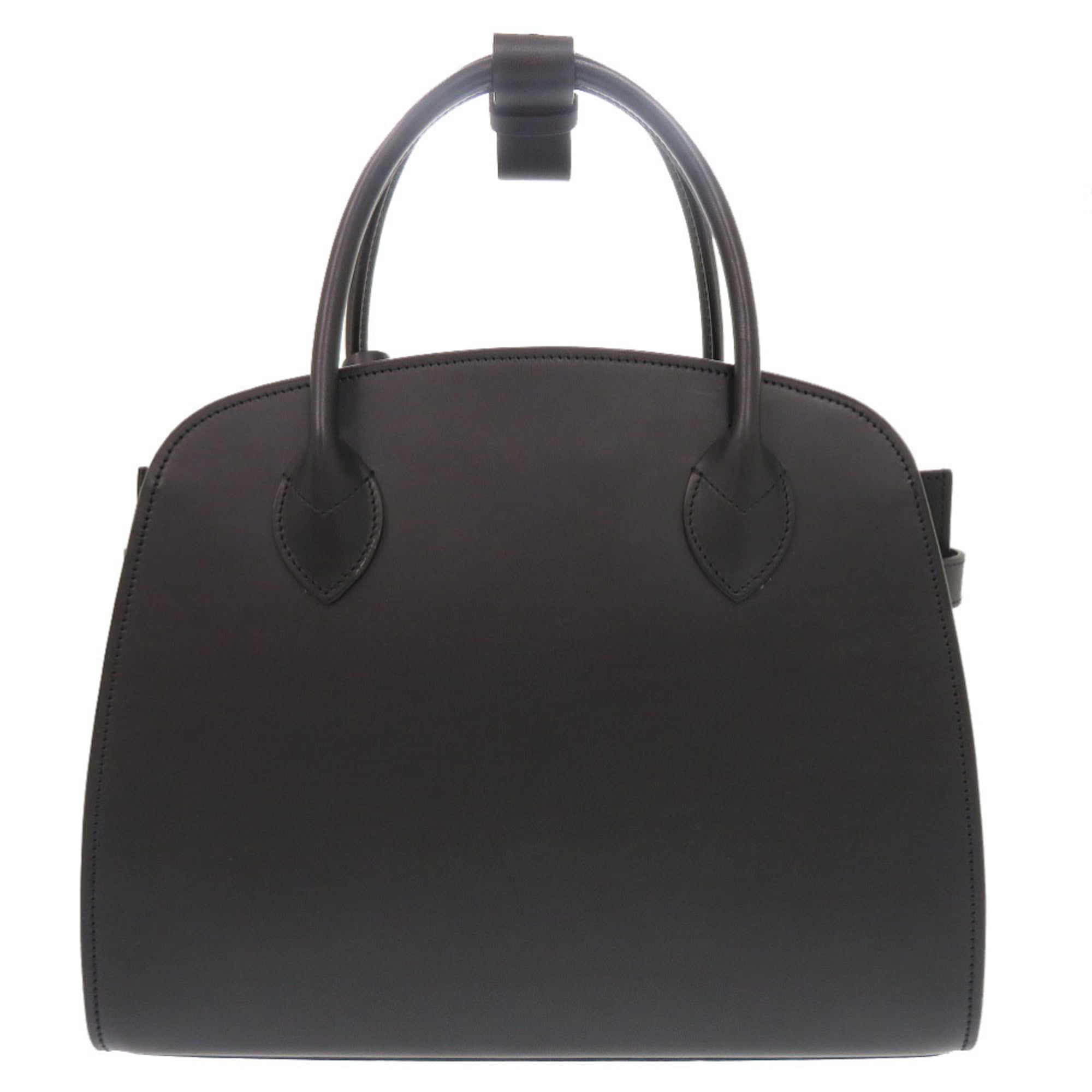 Louis Vuitton Black Leather Handbag (Pre-Owned)