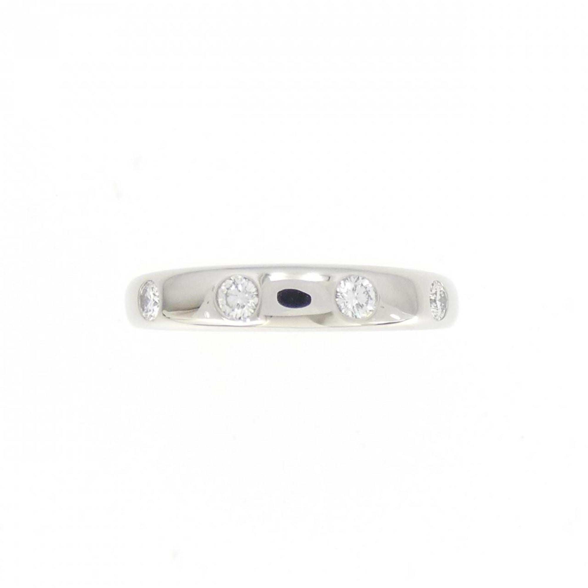 Van Cleef & Arpels Platinum Band Ring (Pre-Owned)