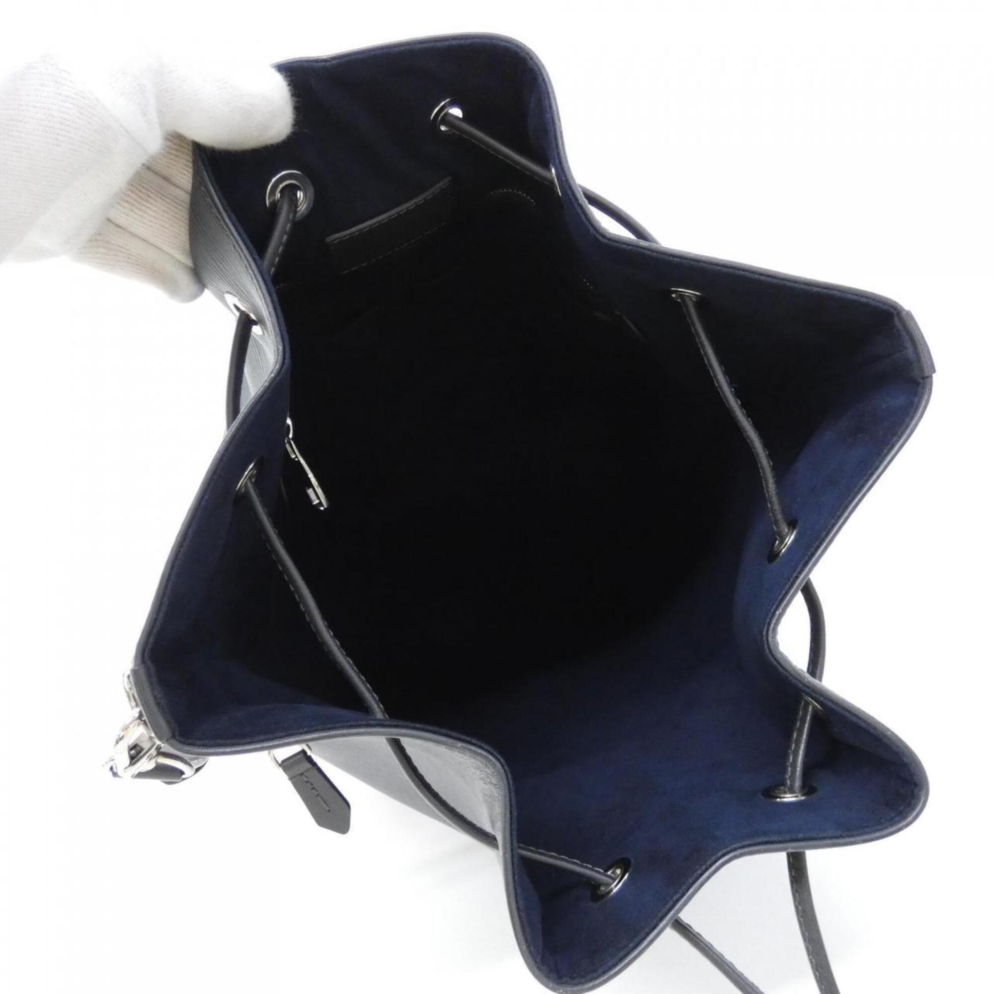 Louis Vuitton Cobalt Leather Shoulder Bag (Pre-Owned)