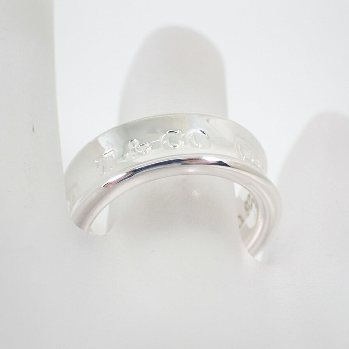 Tiffany Sterling Silver 925 Band Ring (Pre-Owned)