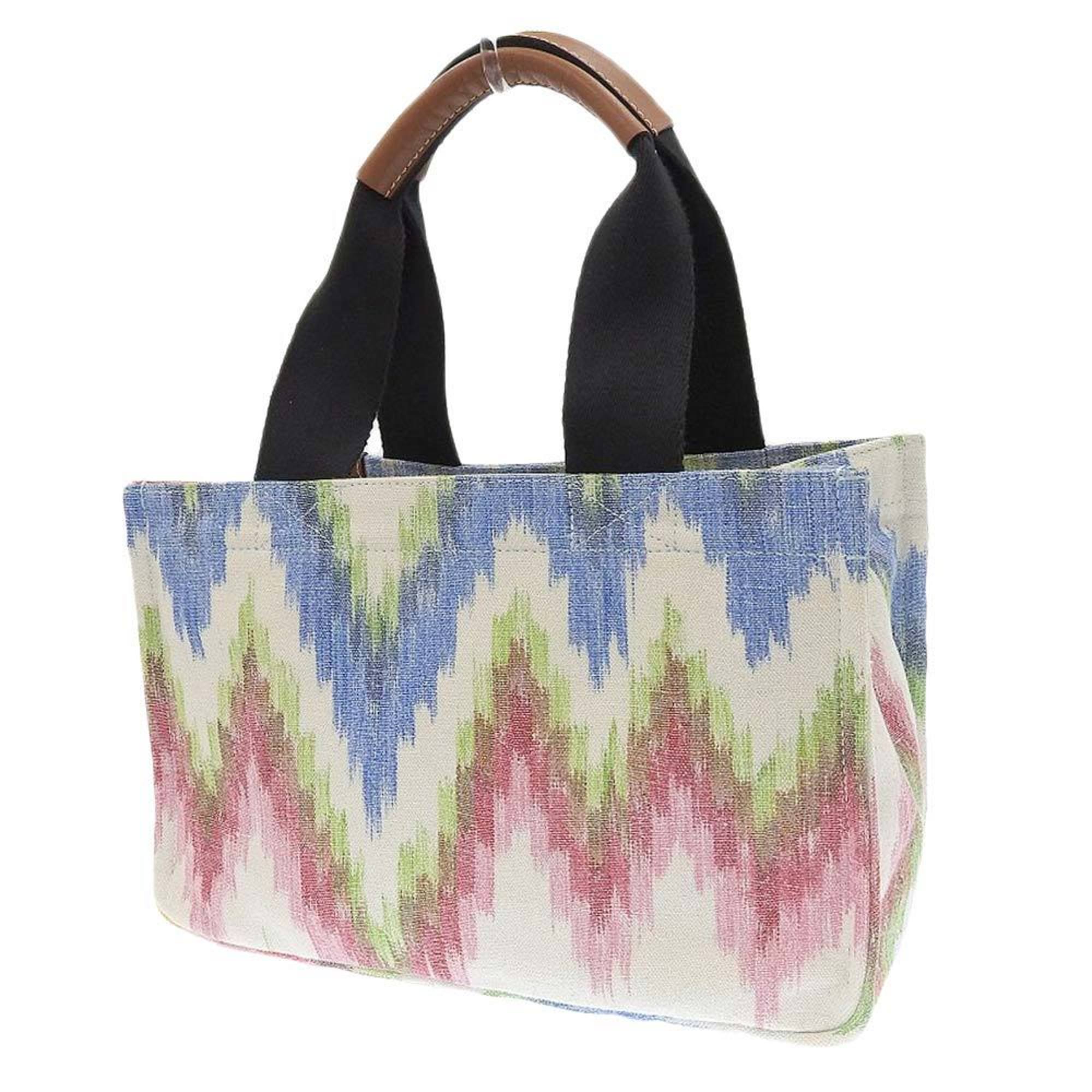 Loewe Multi-Color Canvas Handbag Tote Bag (Pre-Owned)