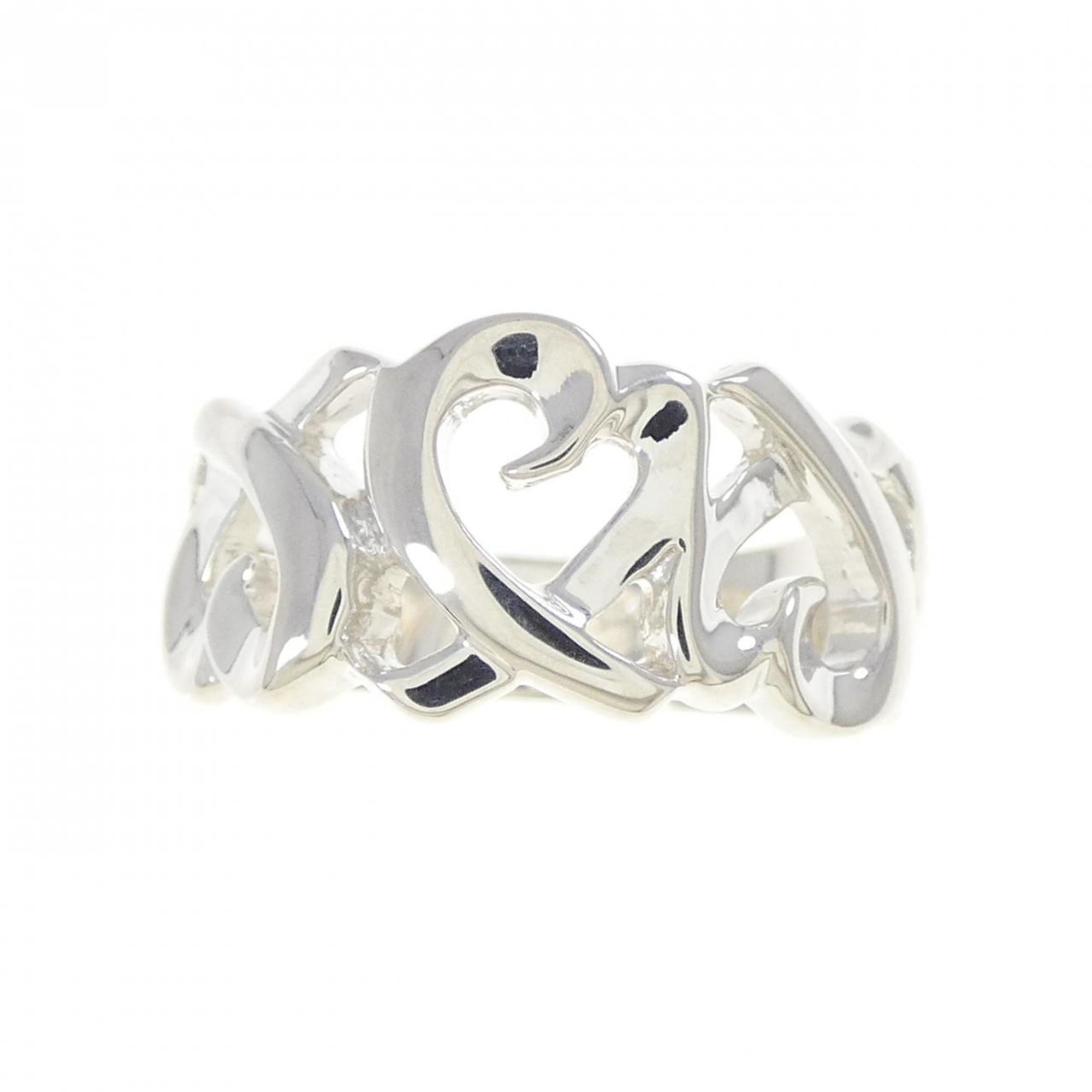 Tiffany Silver Silver 925 Band Ring (Pre-Owned)