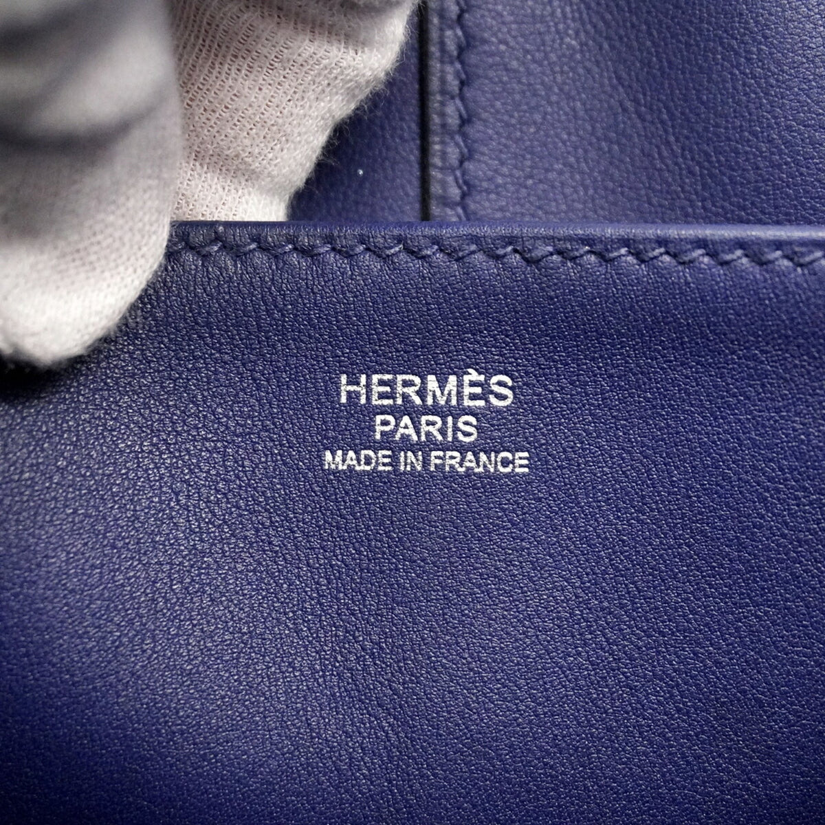 Hermes Silver Shoulder Bag (Pre-Owned)