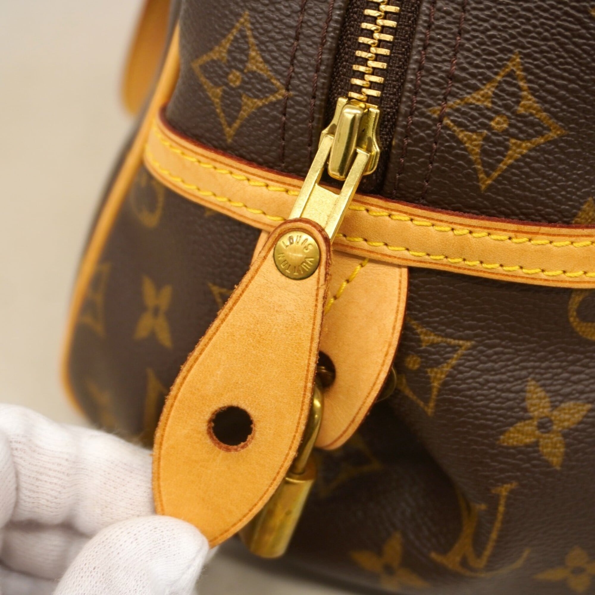Louis Vuitton Brown Handbag (Pre-Owned)