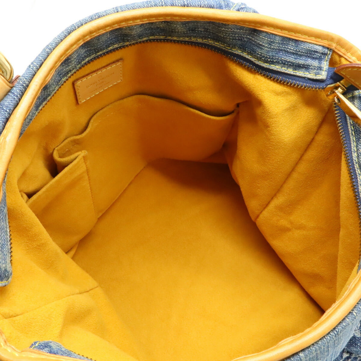 Louis Vuitton Monogram Denim Blue Monogram Denim Handbag Shoulder Bag Tote Bag (Pre-Owned)