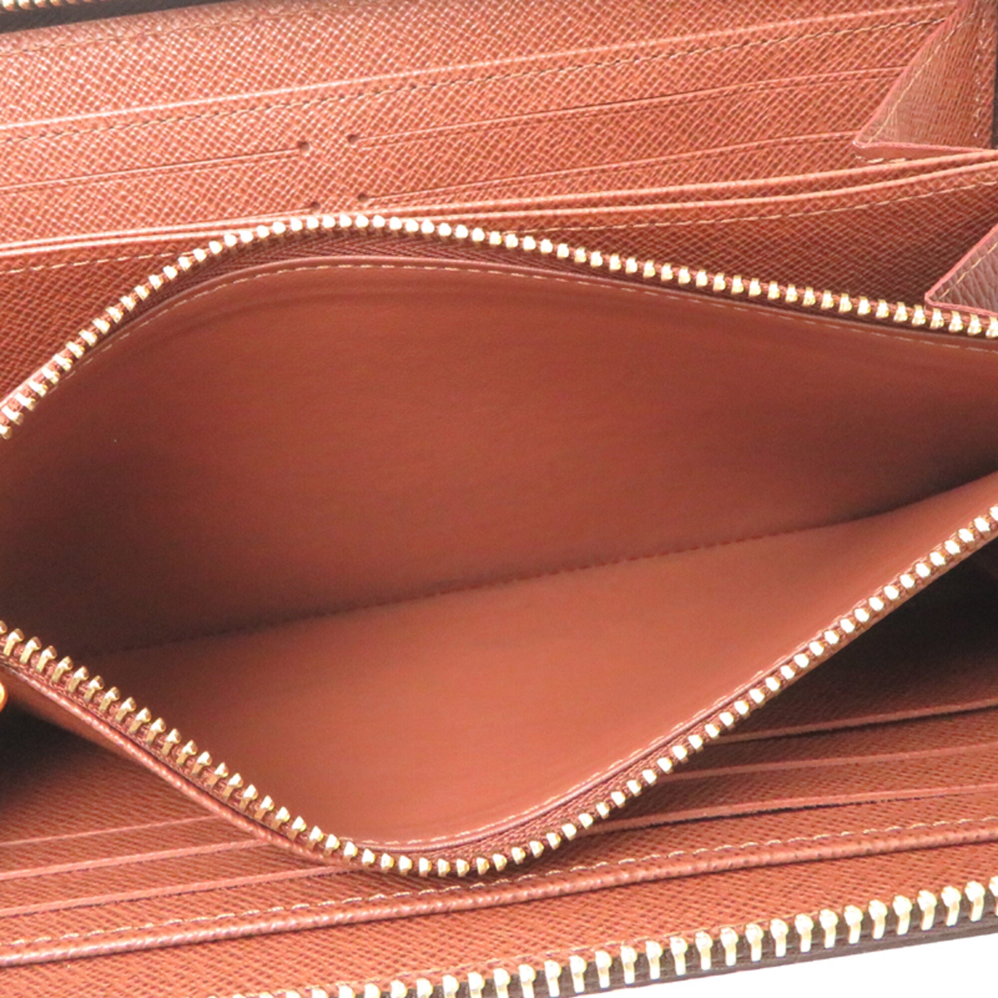 Louis Vuitton Brown Monogram Long Wallet (Bi-Fold) (Pre-Owned)
