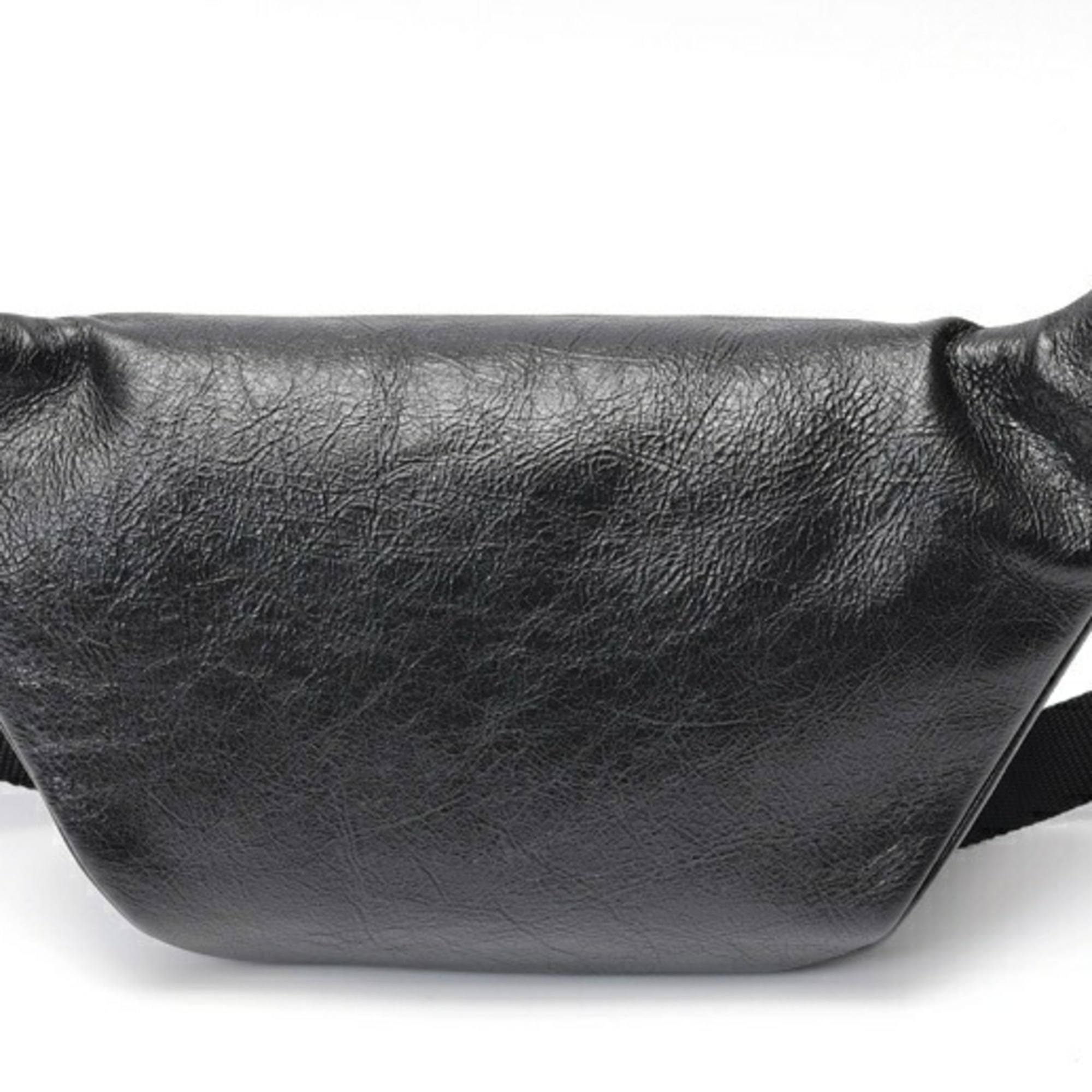 Balenciaga Black Leather Sling Bag (Pre-Owned)