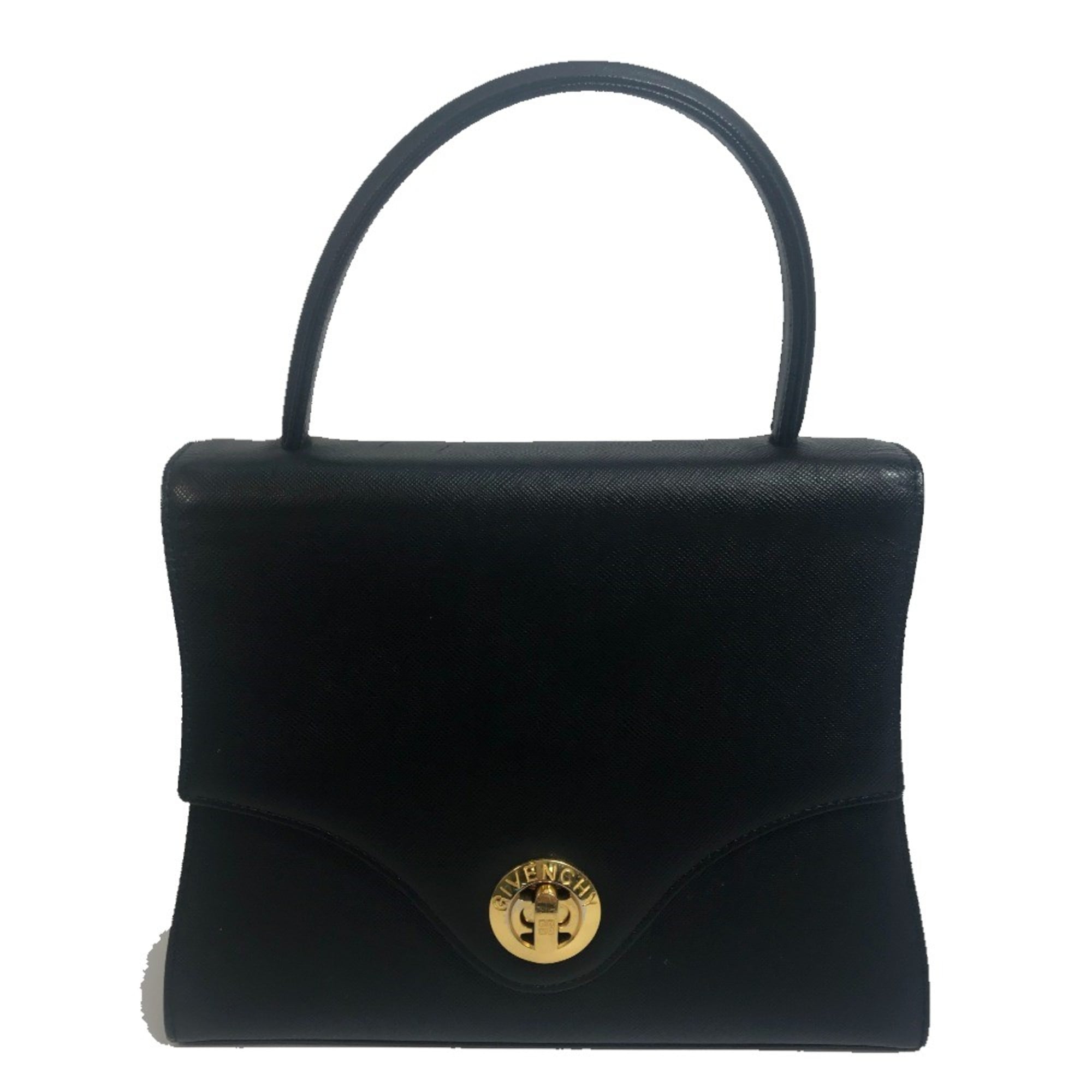 Givenchy Black Leather Handbag (Pre-Owned)
