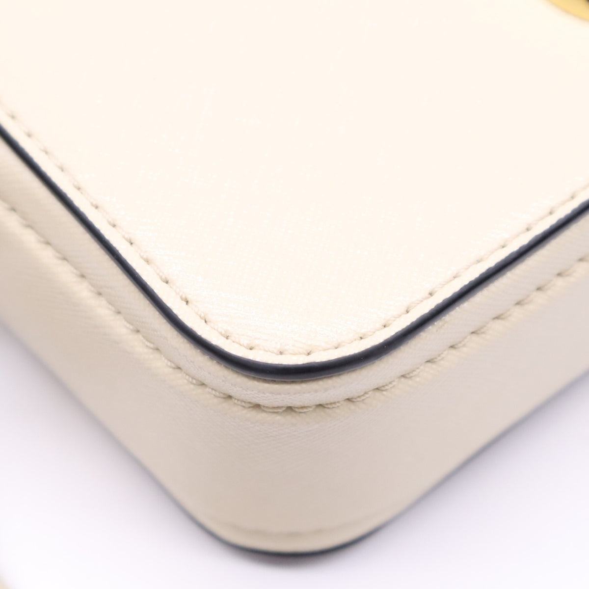 Marc Jacobs Black Cream Shoulder Bag (Pre-Owned)