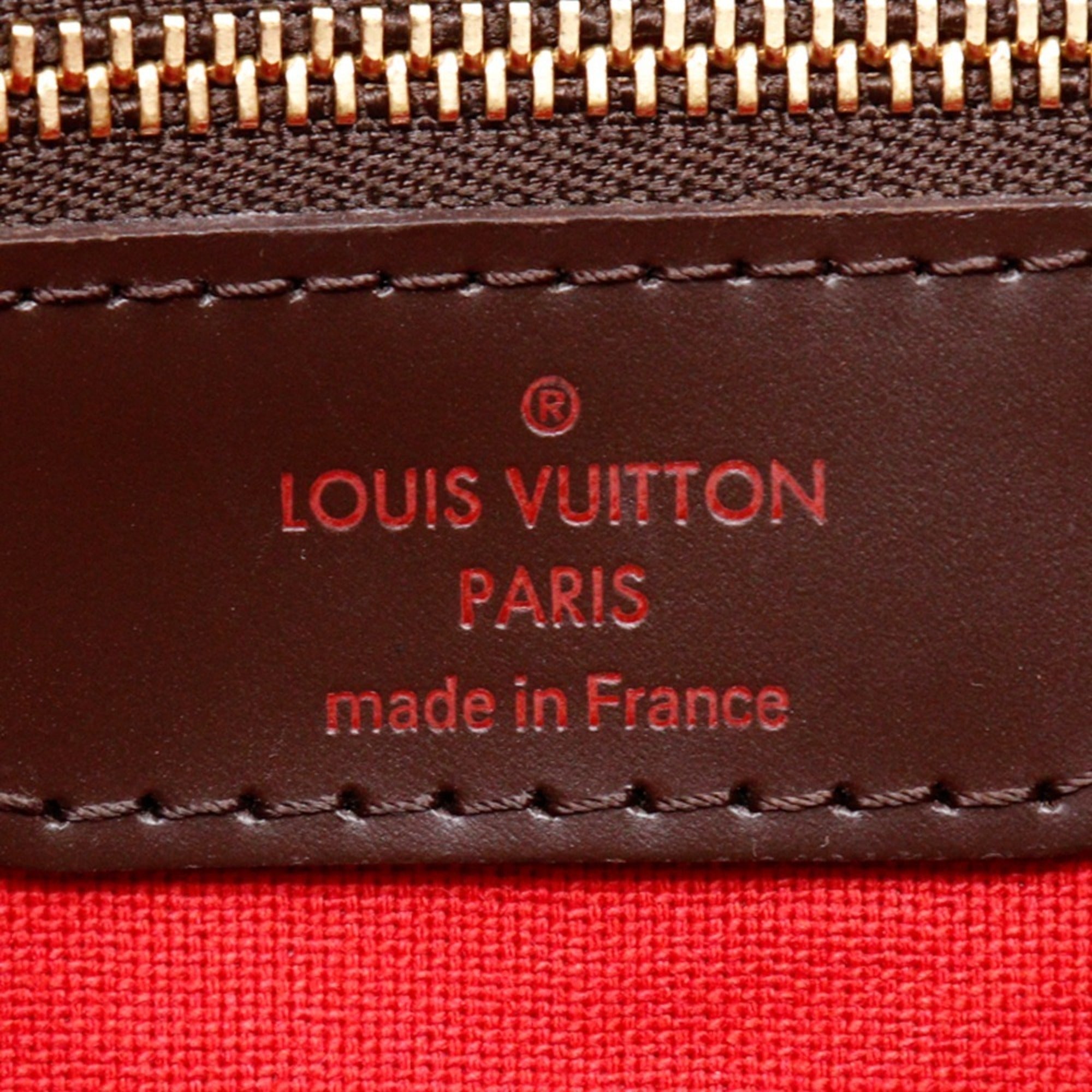 Louis Vuitton Brown Damier Canvas Tote Bag (Pre-Owned)
